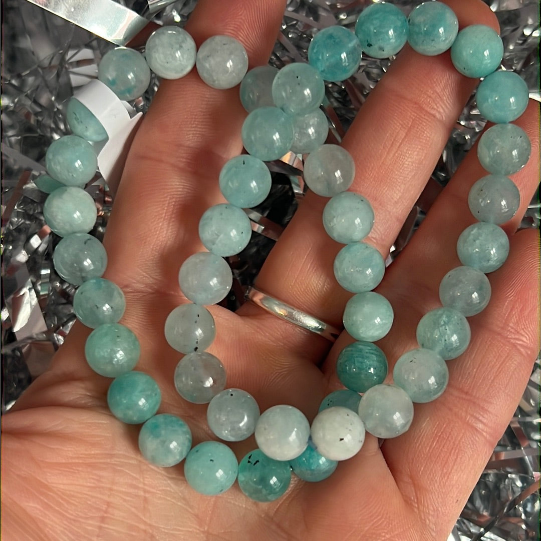 Amazonite - 8mm Bead Bracelet