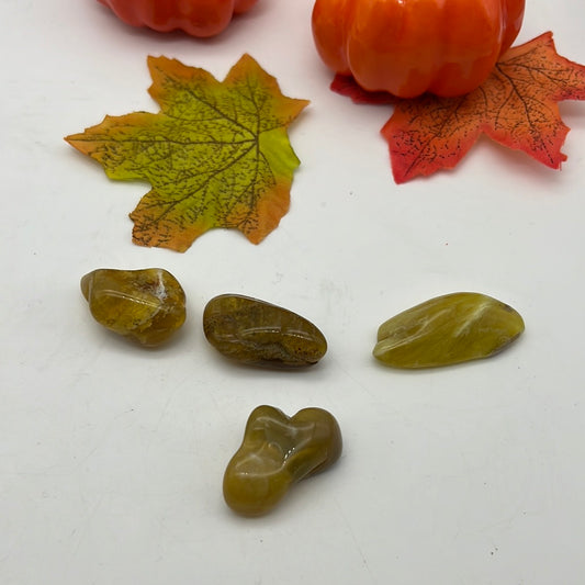 Yellow Opal Tumble Tumblestone