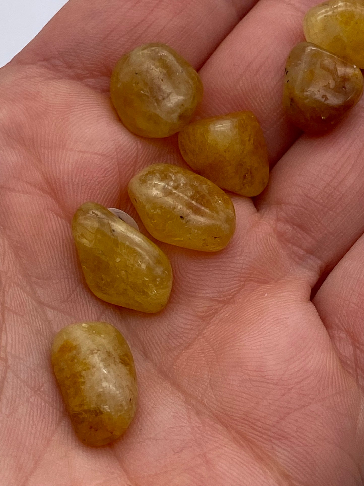 Heliodor Golden Beryl - XS Tumblestone Tumbles