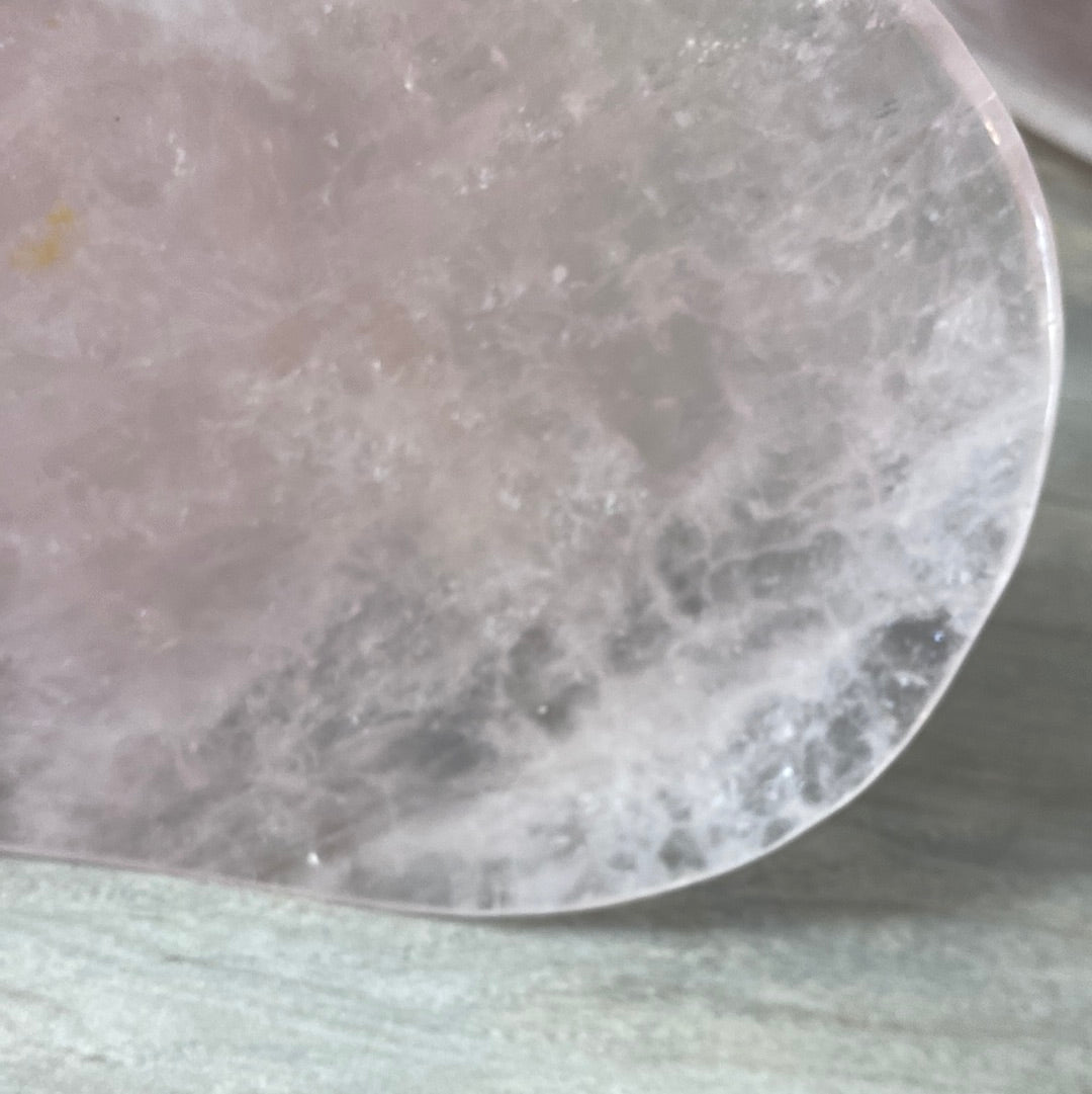 XL Rose Quartz Luxury Charging Dish Bowl - Unique to Startherapease