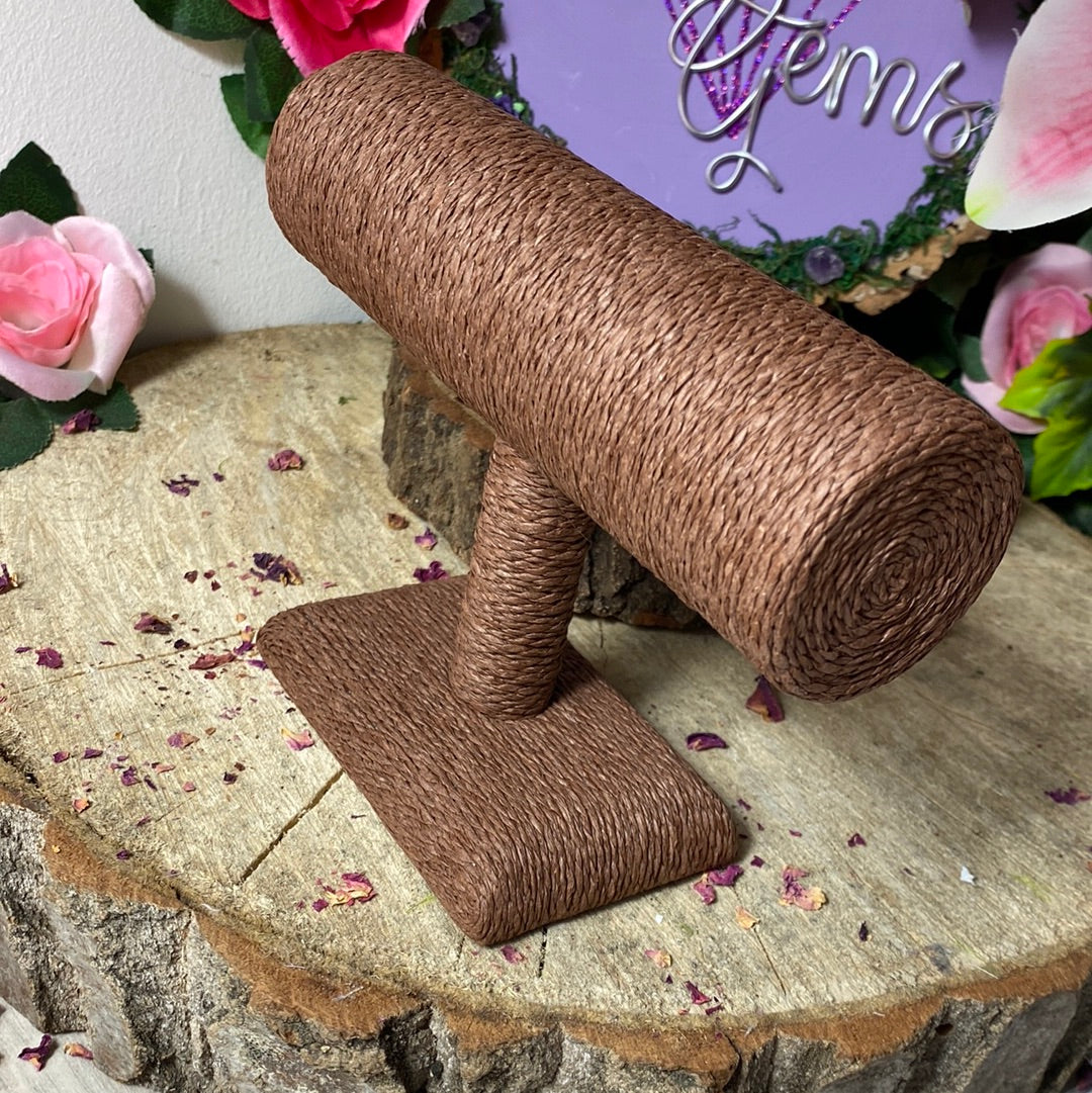 Small Rattan Bracelet Holder Jewellery Stand