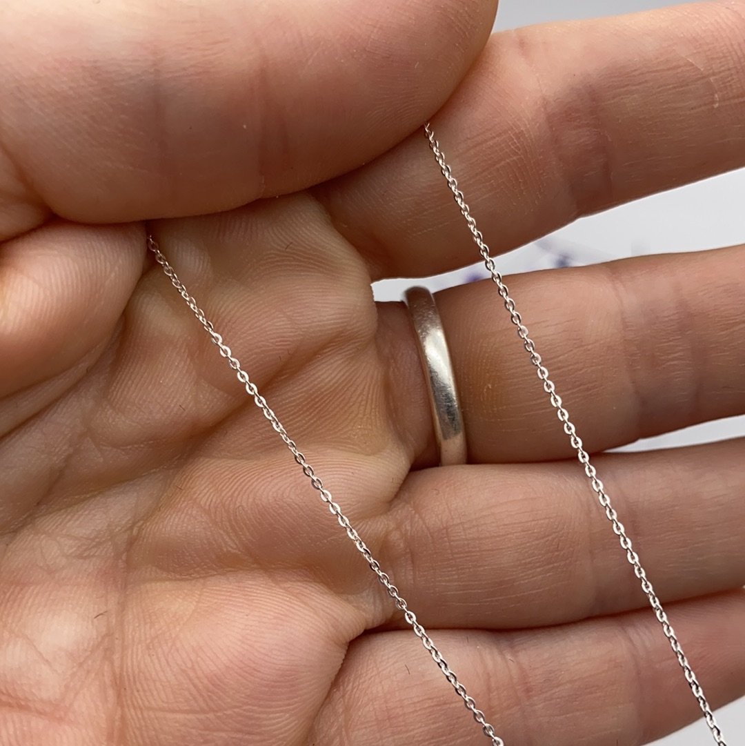DUAL Trace Chain - 2 size - extendable - ADJUSTABLE Sterling Silver 925