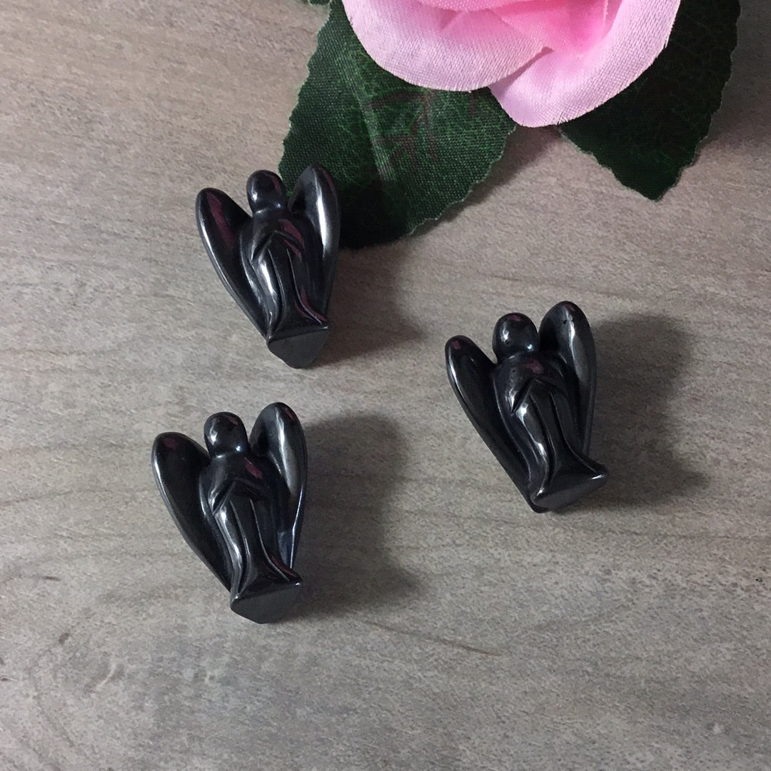 Pocket Angel - hematite