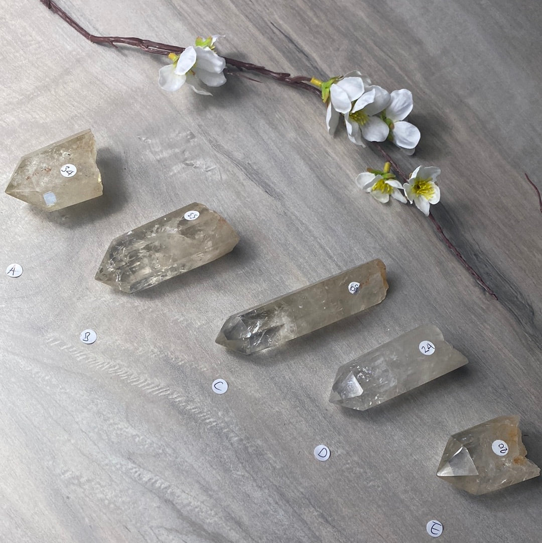Natural Citrine Points