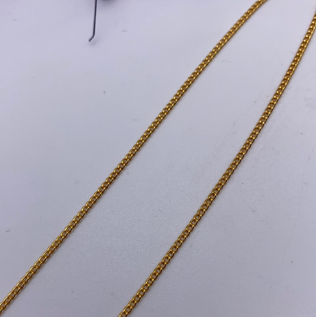 Curb chain - Gold Plated