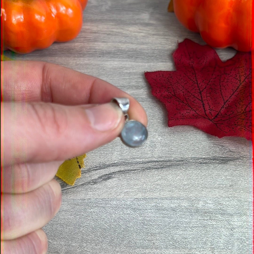 Aquamarine 925 Sterling Pendant