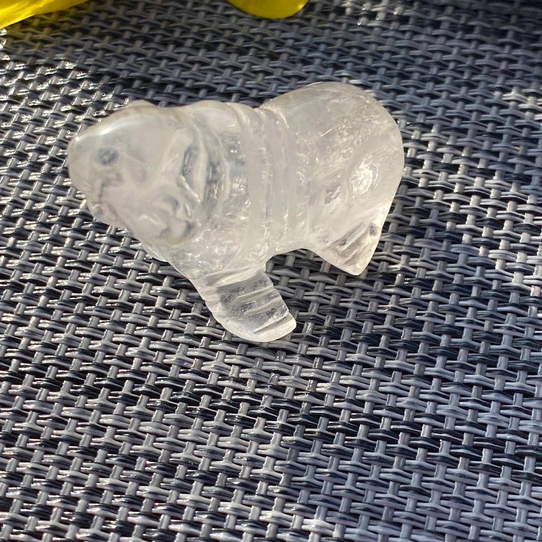 Clear Quartz seal