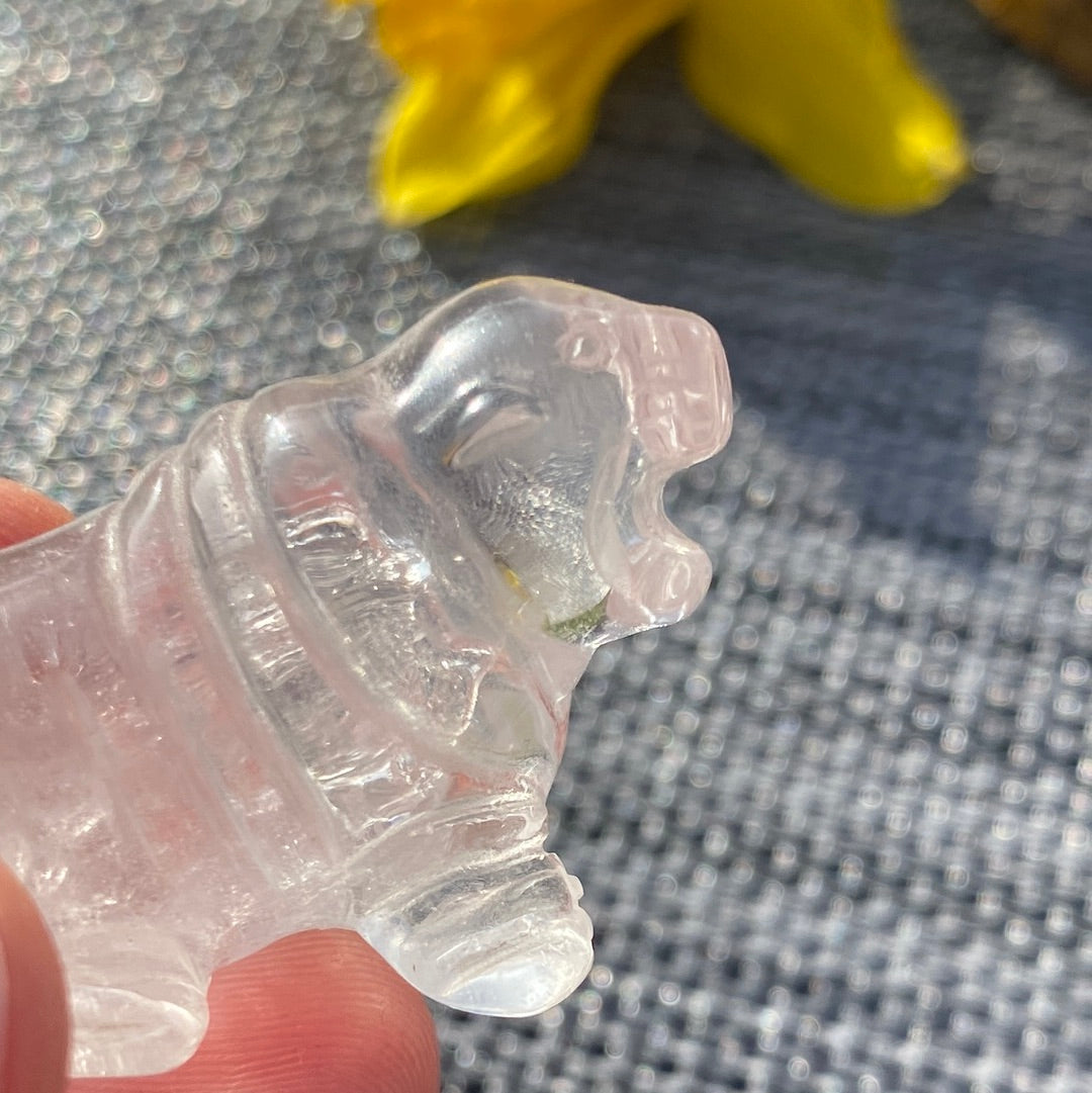 Clear Quartz seal