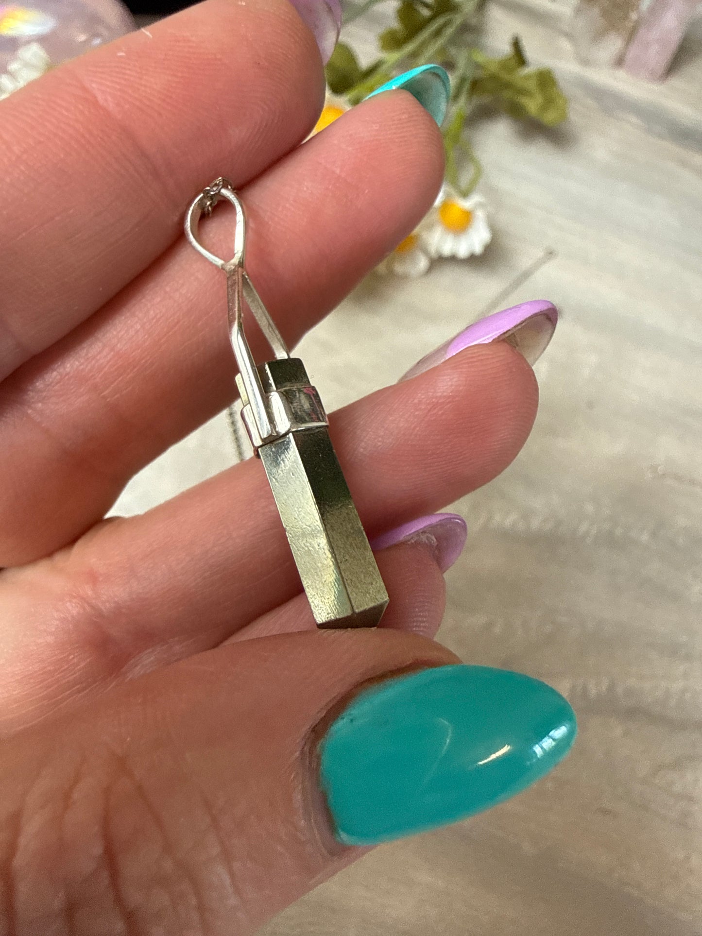 Pyrite Point 925 Pendant