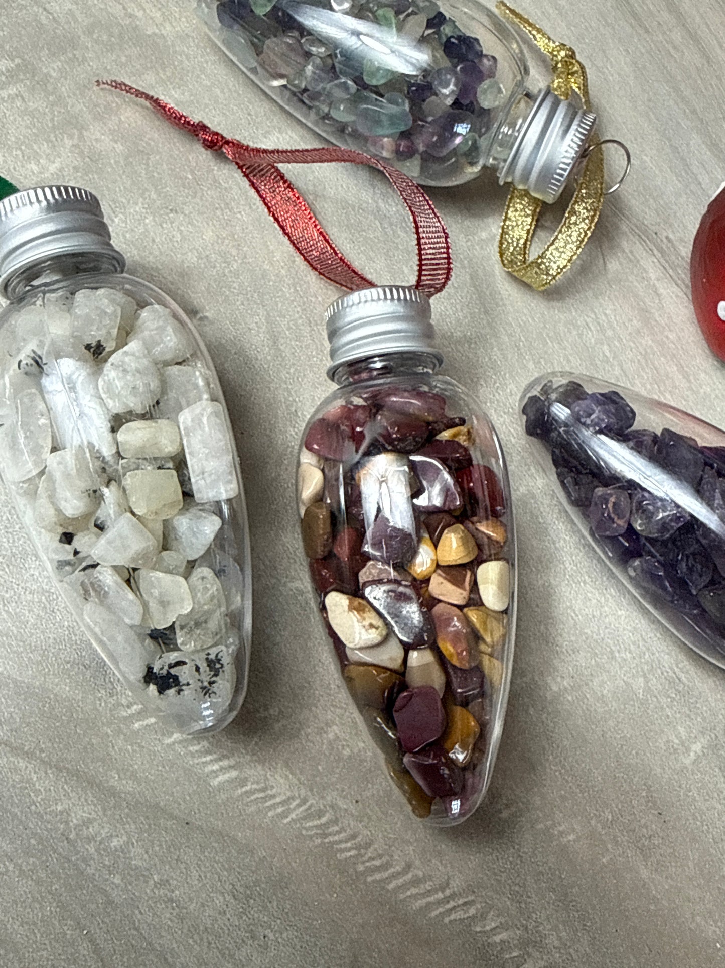 Christmas Baubles Decoration - Gem Chips