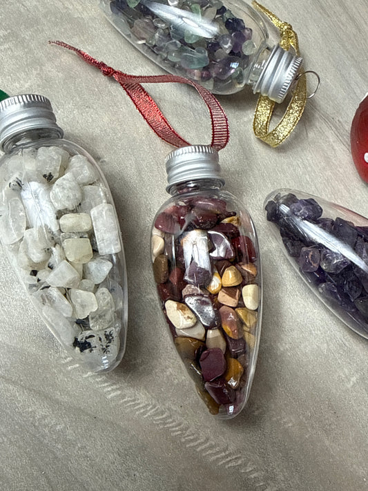 Christmas Baubles Decoration - Gem Chips