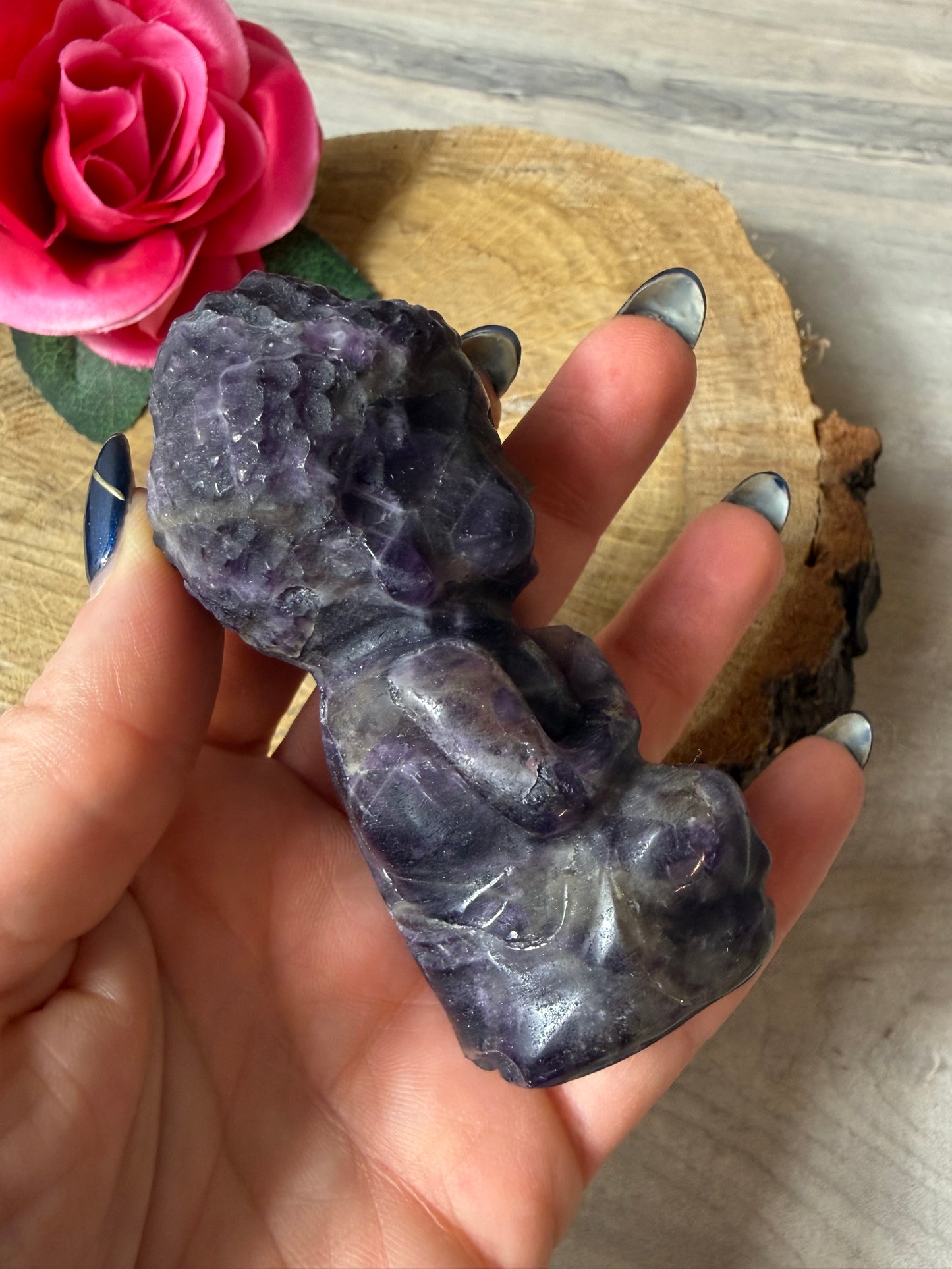 Amethyst  Buddha