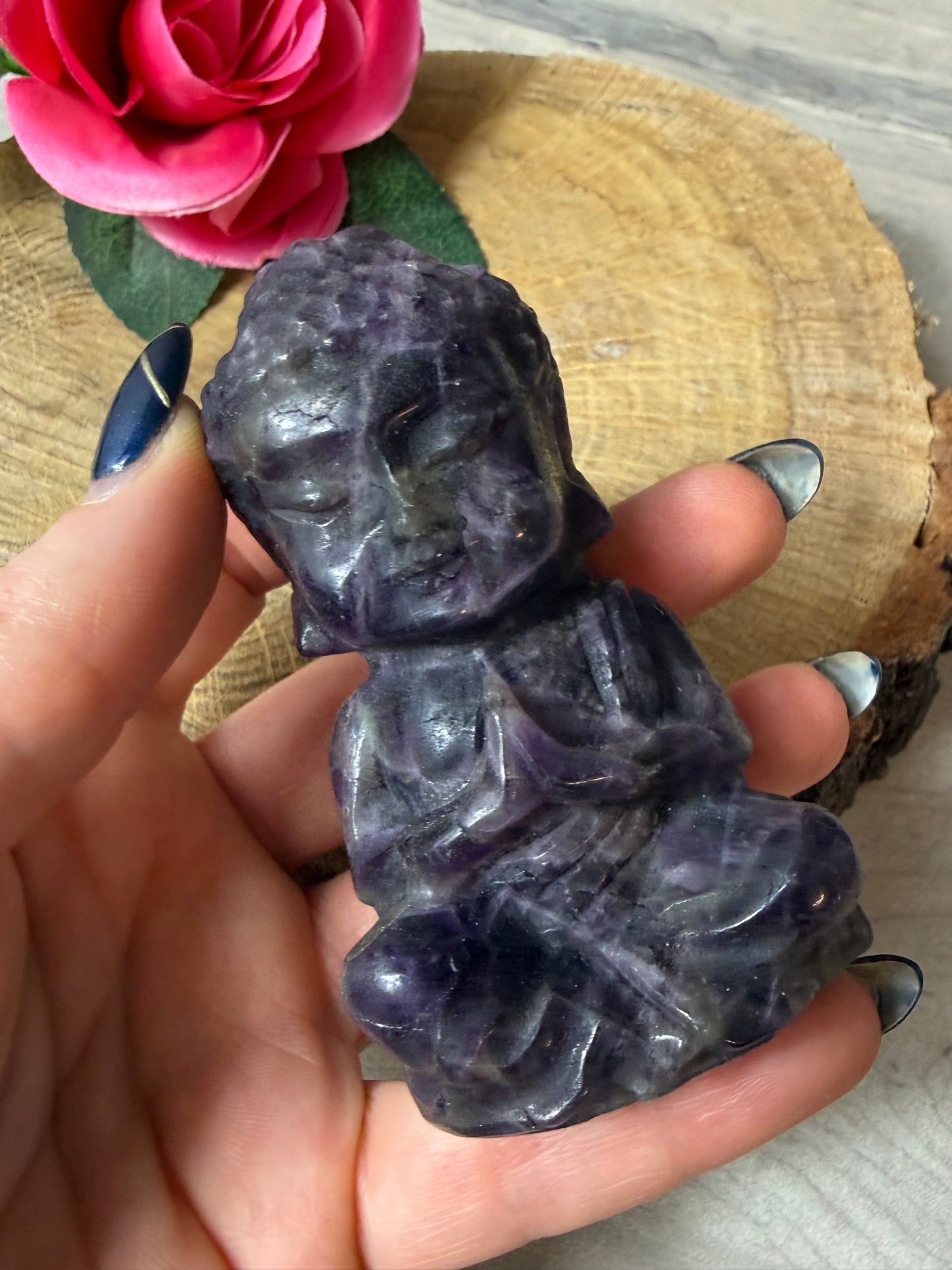 Amethyst  Buddha