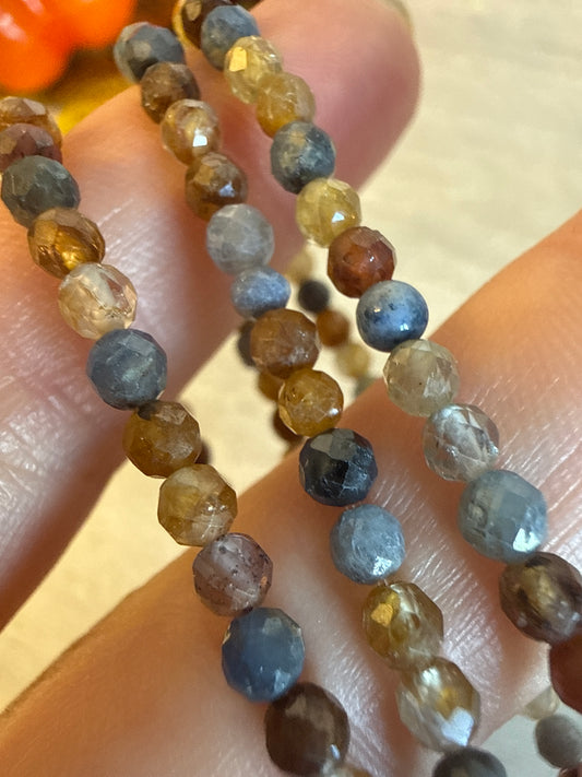 Sapphire Mix Facet 3mm Bracelet