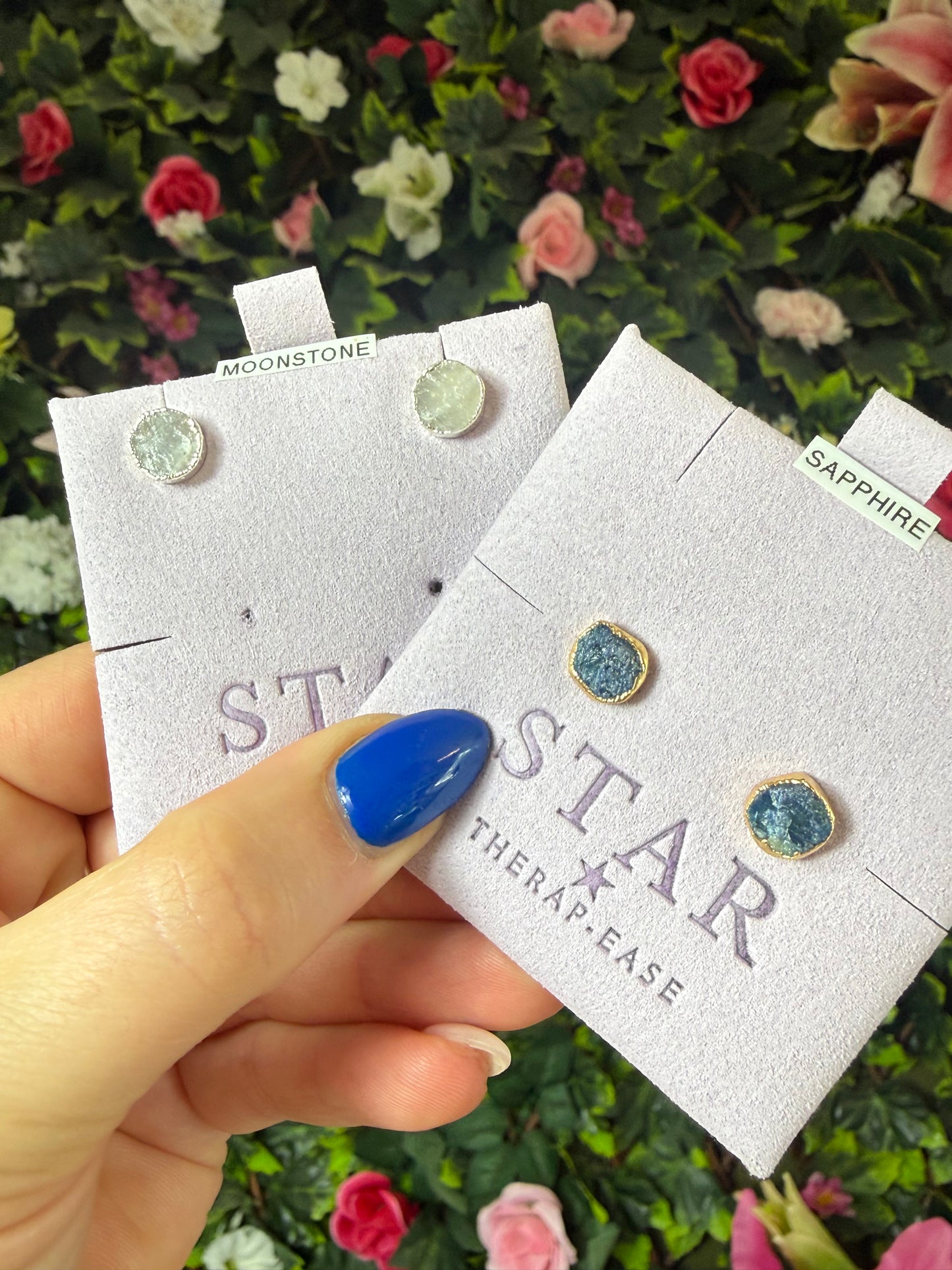 Raw 925 Sterling Studs