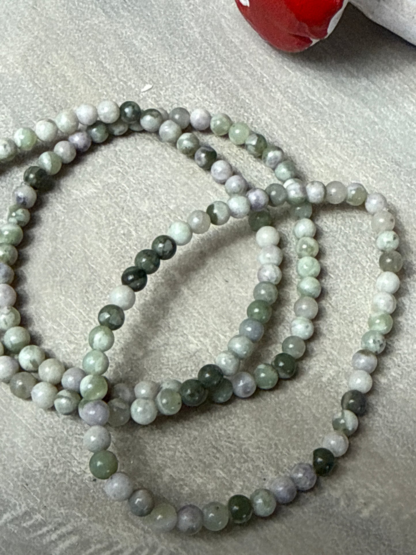 Peace Jade Bracelet - 4mm