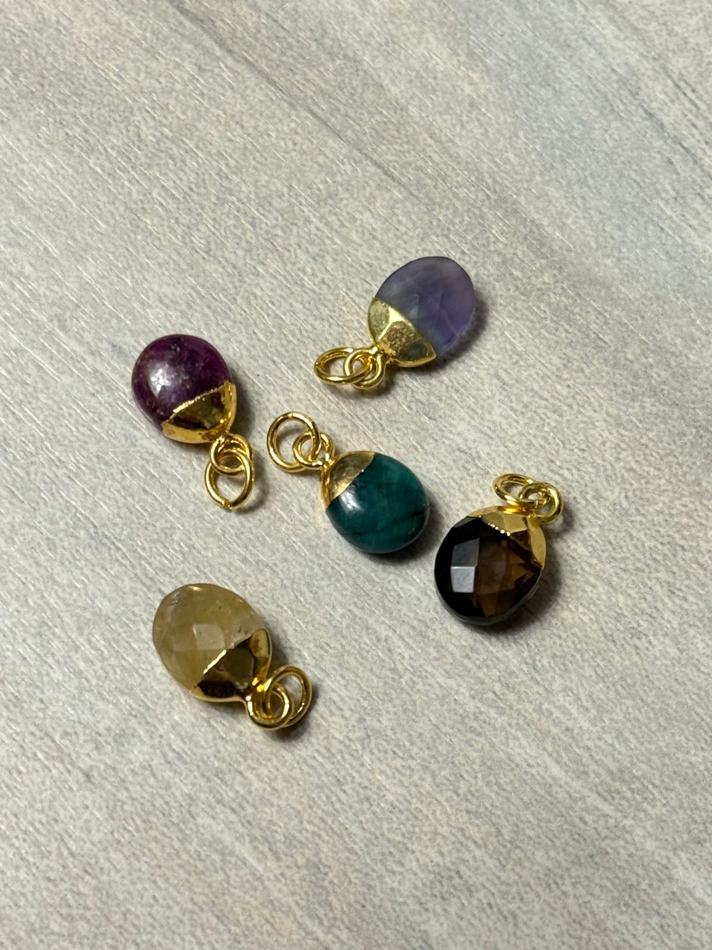 Dropper 18ct Gold Pendant