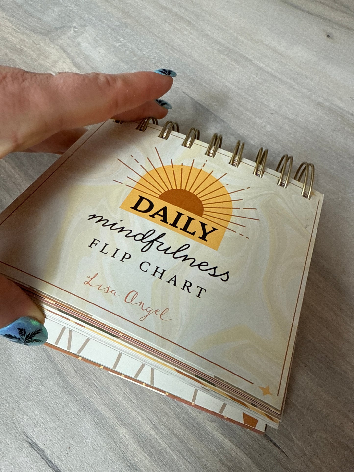Mindfulness Daily flip chart