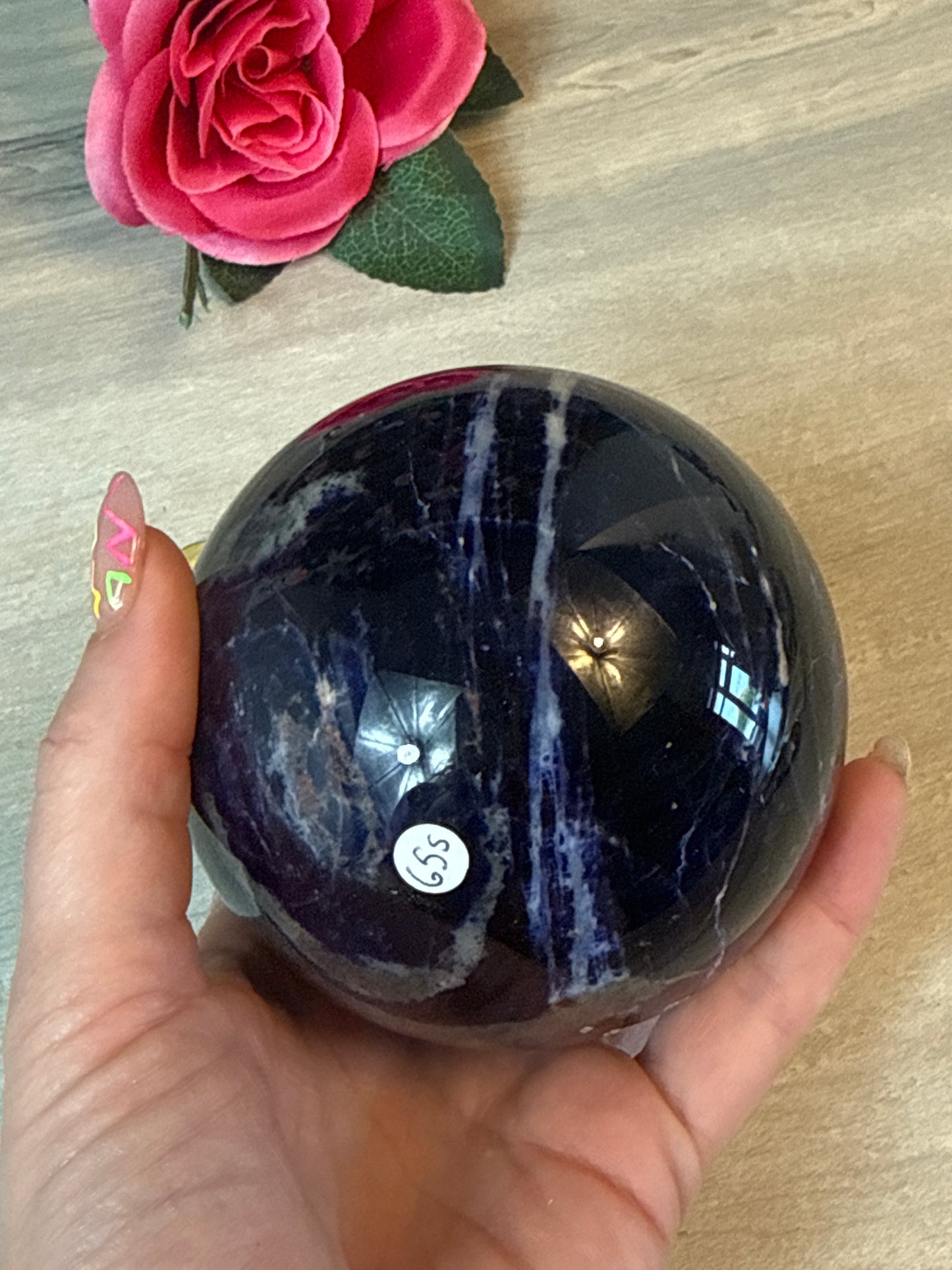 Large Sodalite Sphere