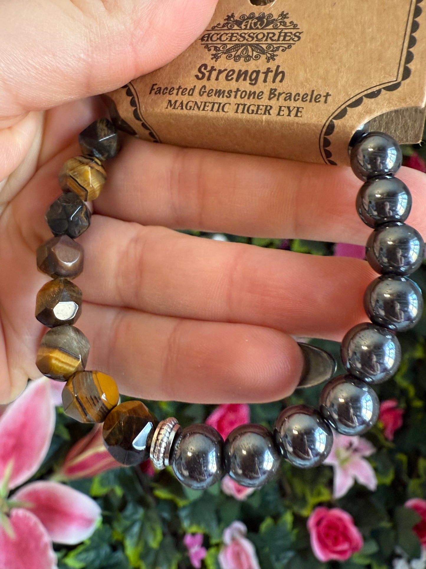 Hematite & Tigers Eye Bracelet