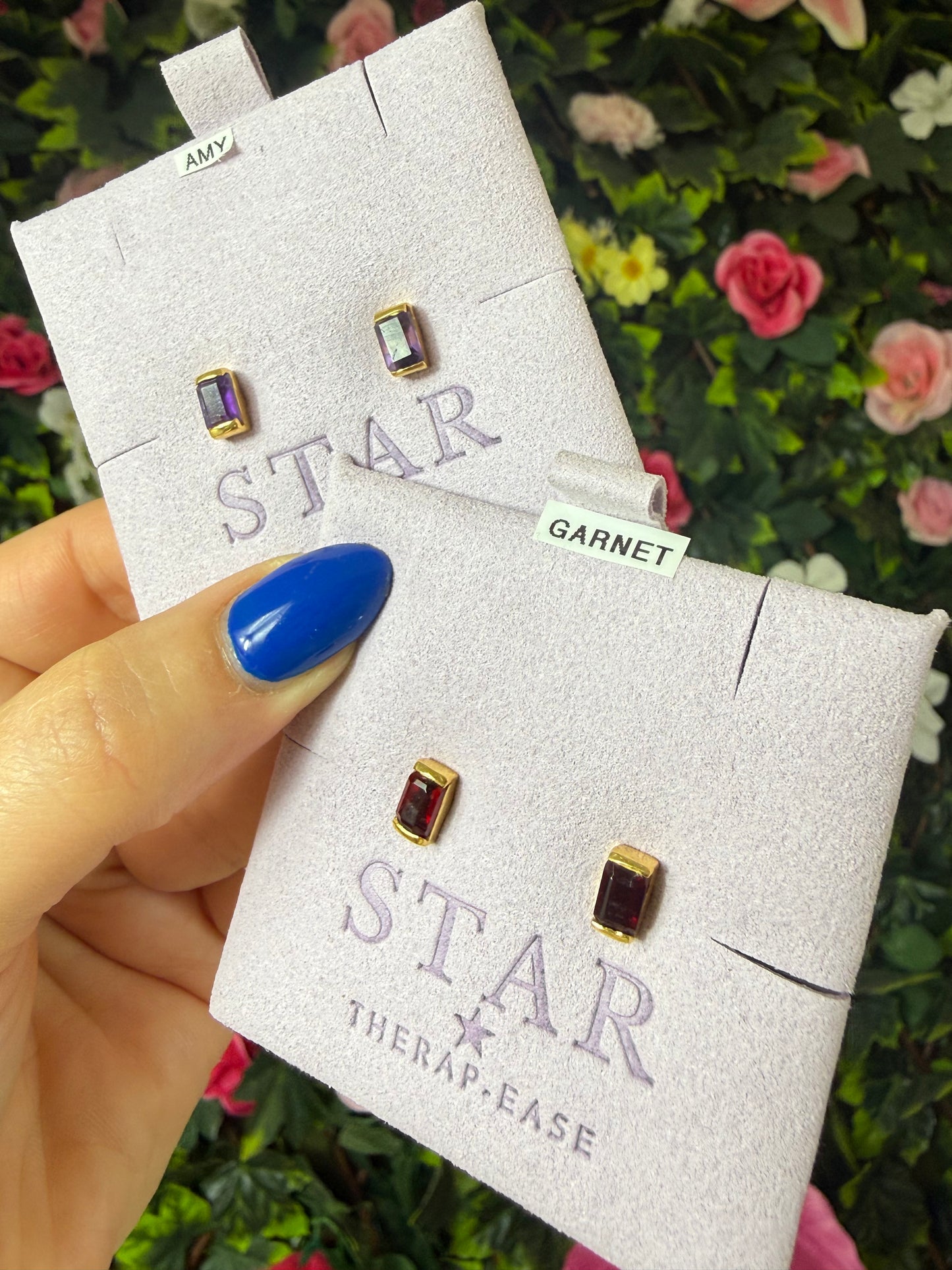 Bar Rectangular 925 Sterling Studs