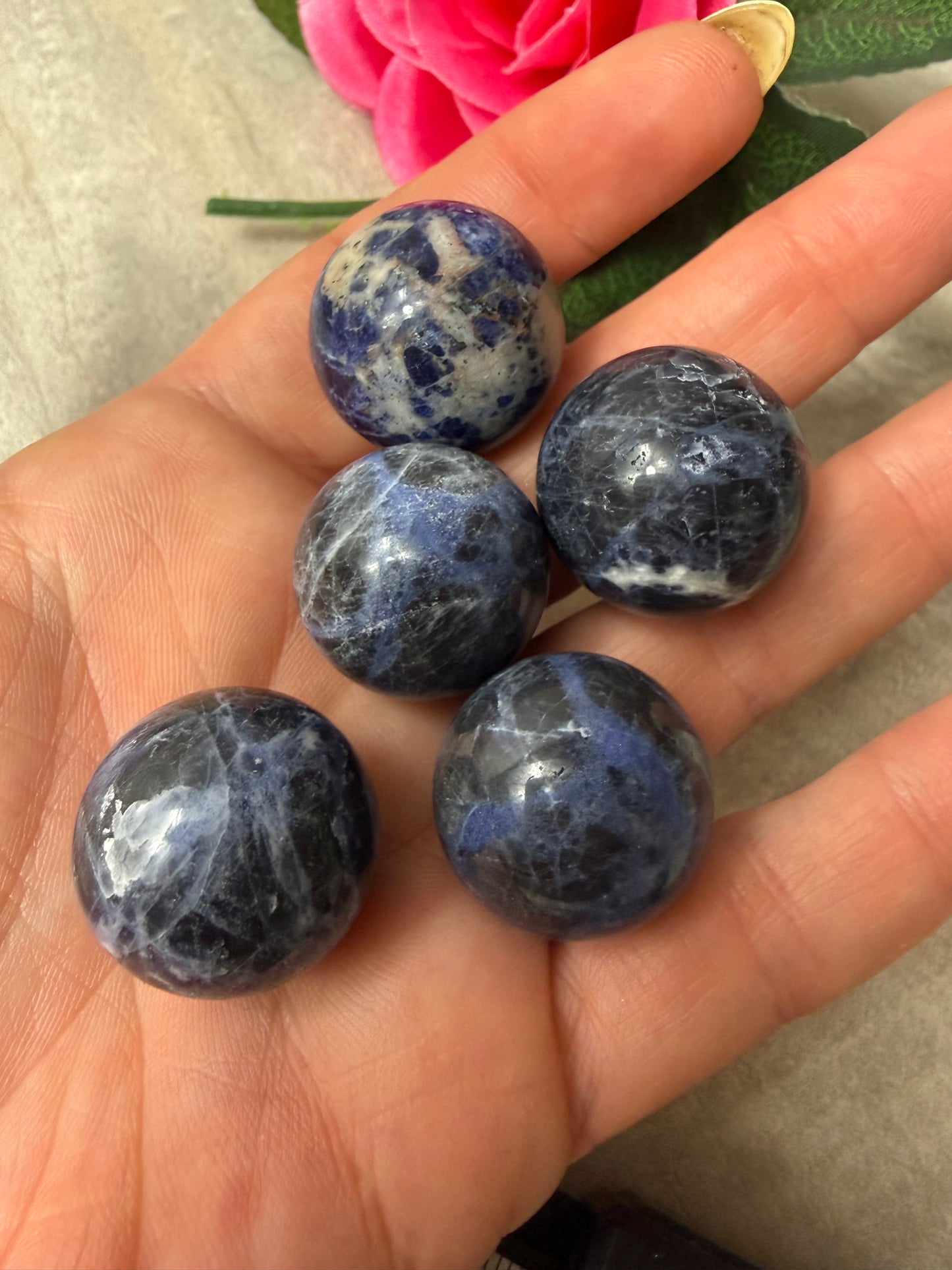 Sodalite Mini Sphere - 22mm