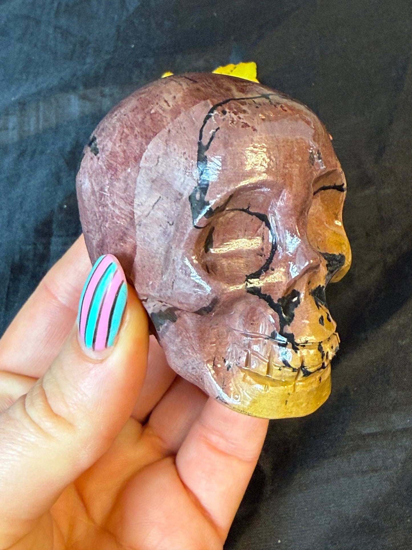 Picture Jasper Skull (mookaite)
