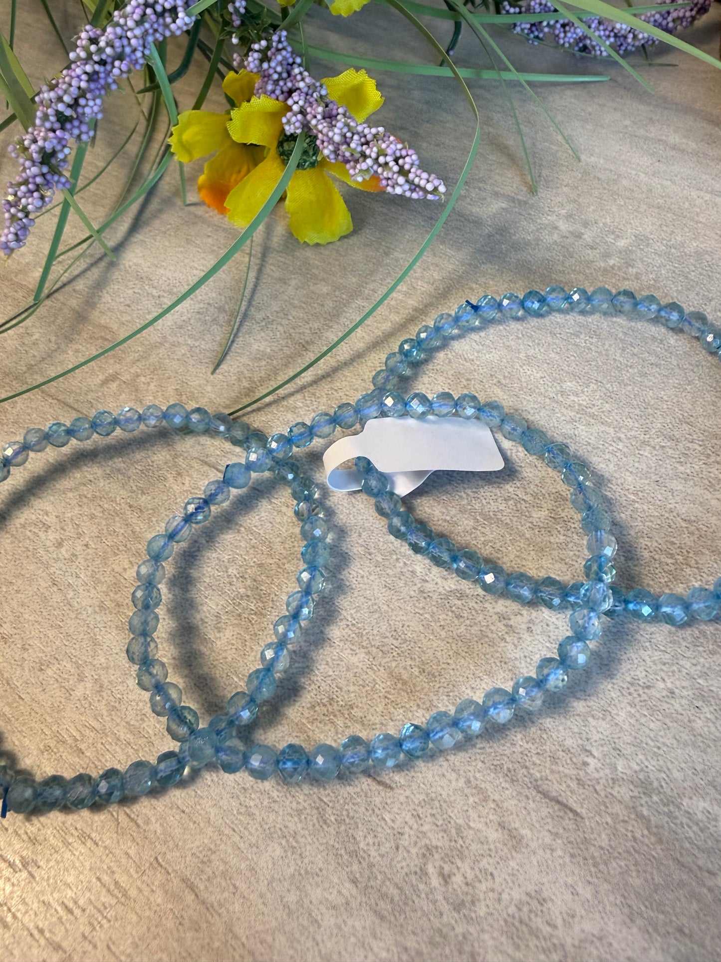 Blue Topaz Facet Bracelet