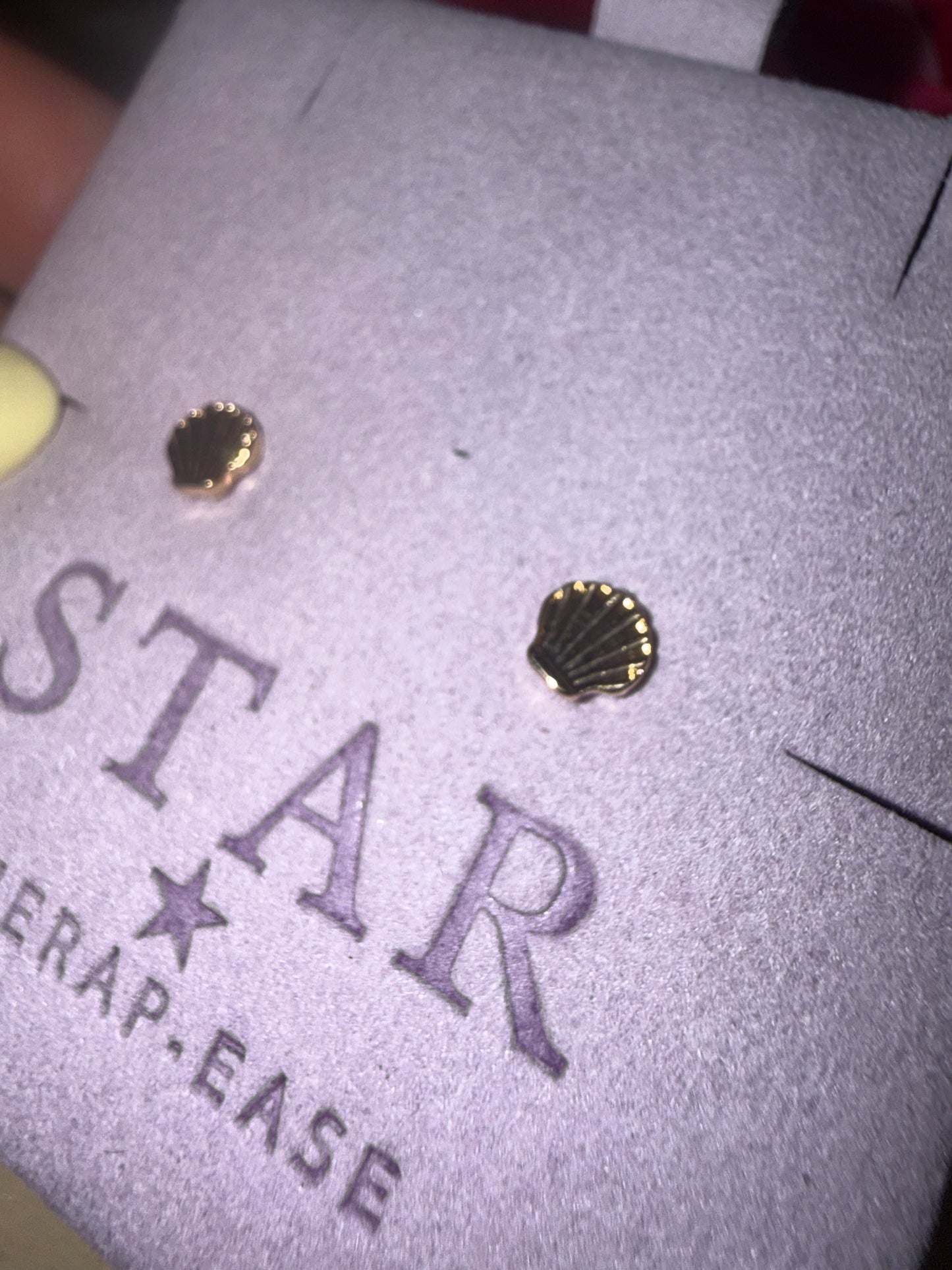 Mini Seashell Stud Earrings