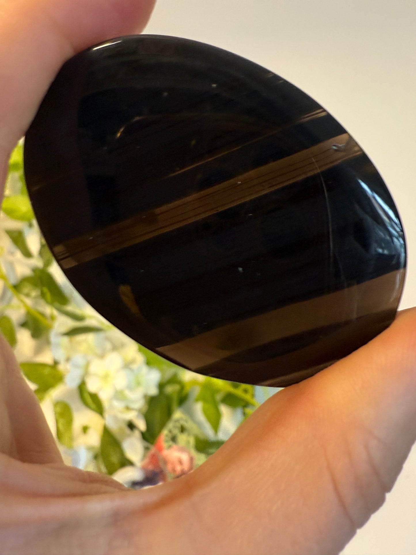 Midnight Lace Obsidian Palm