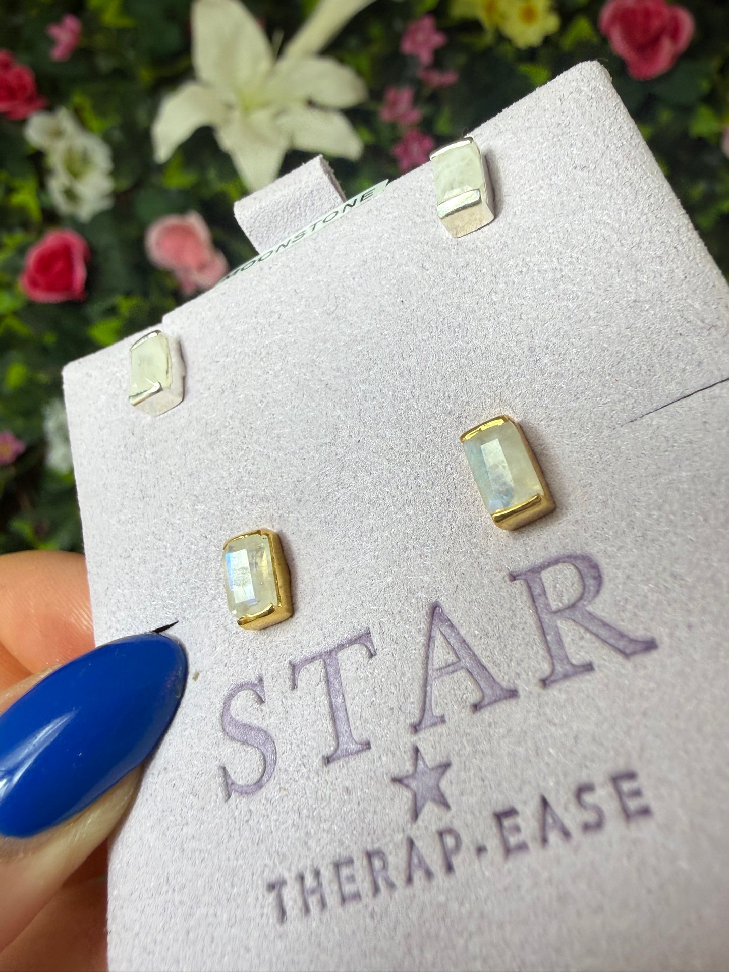 Bar Rectangular 925 Sterling Studs