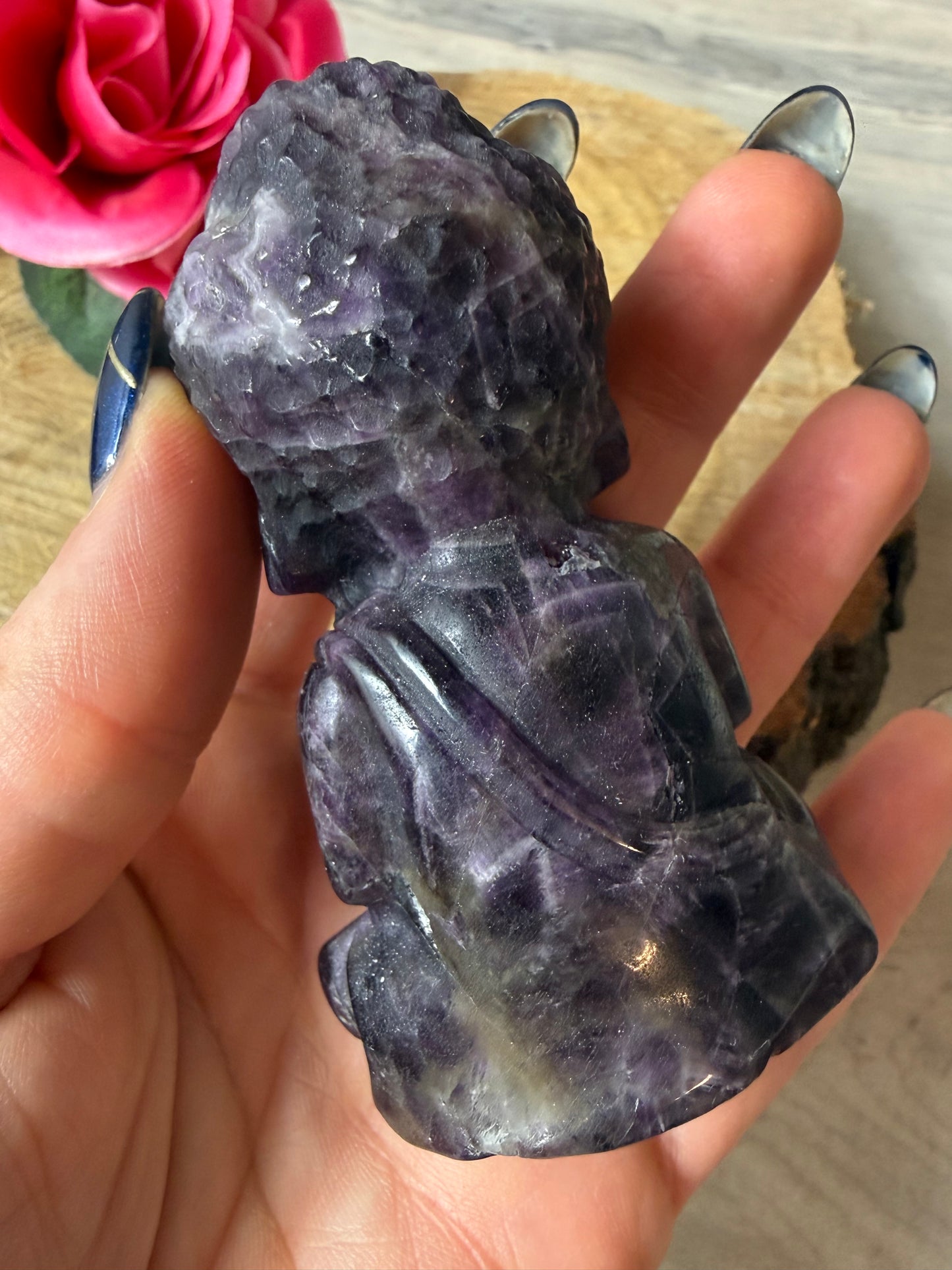Amethyst  Buddha