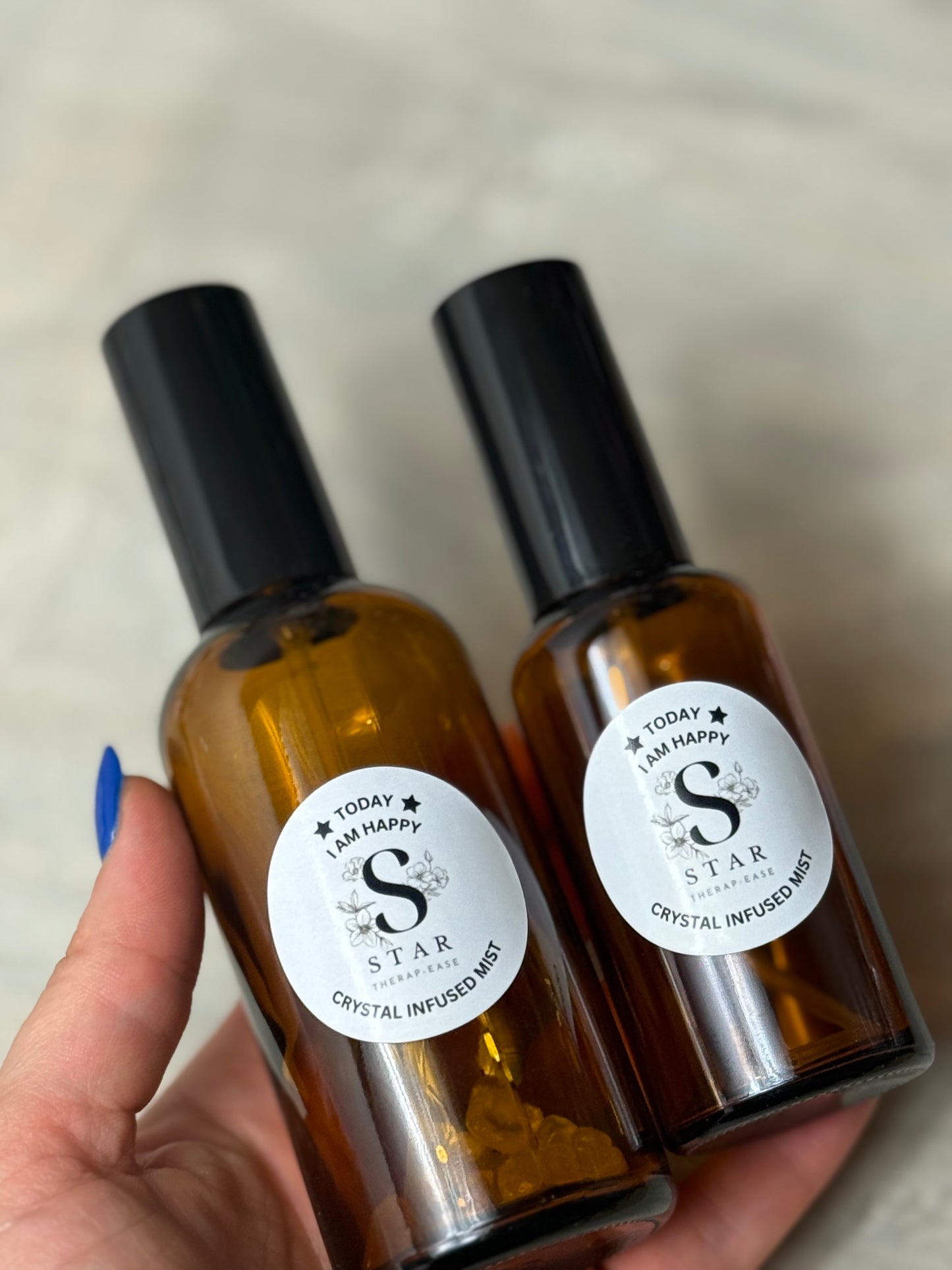 Star Therap-ease - TODAY I am Happy - Crystal Infused Mist - Ylang Ylang Spray