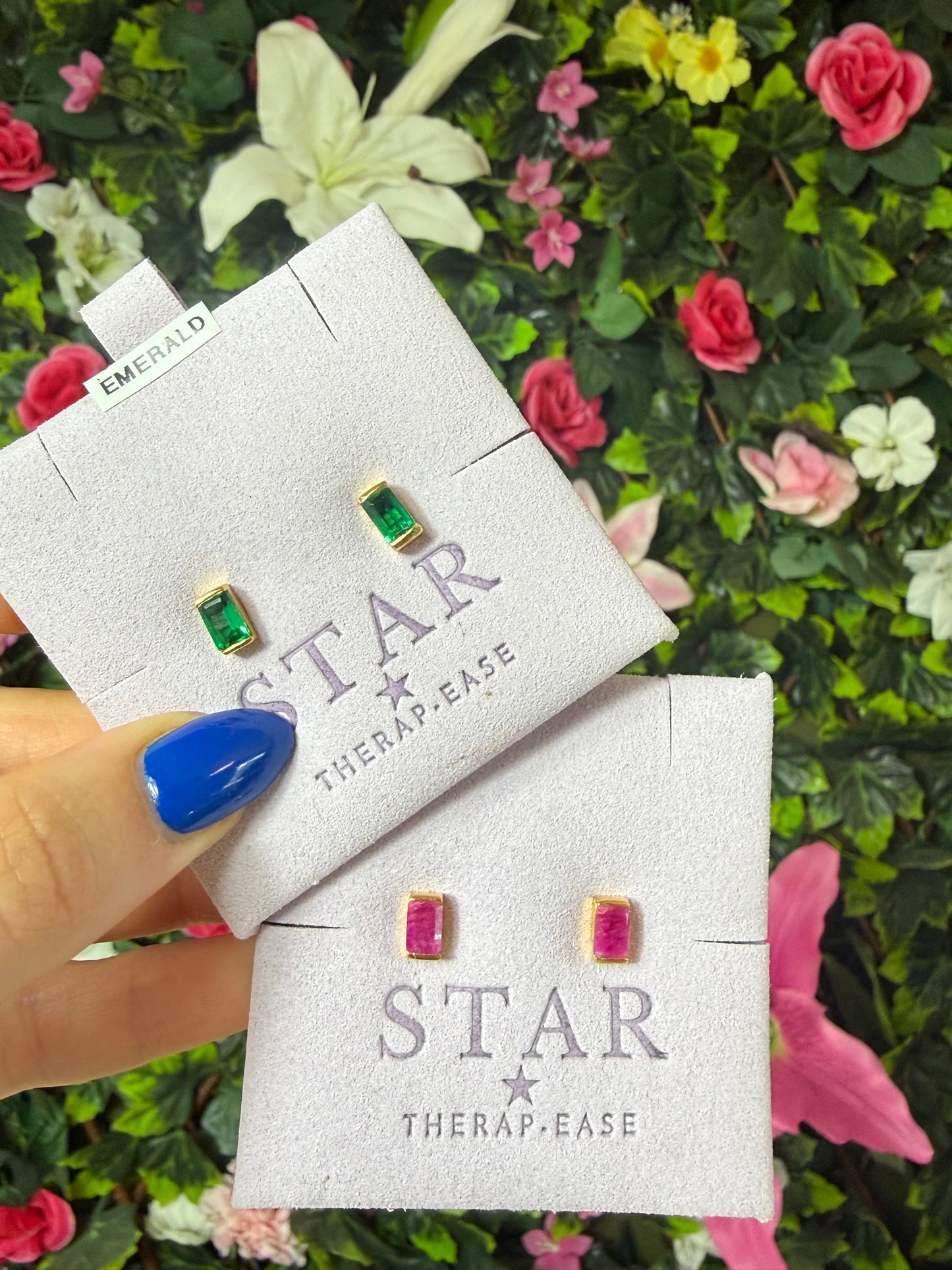 Bar Rectangular 925 Sterling Studs