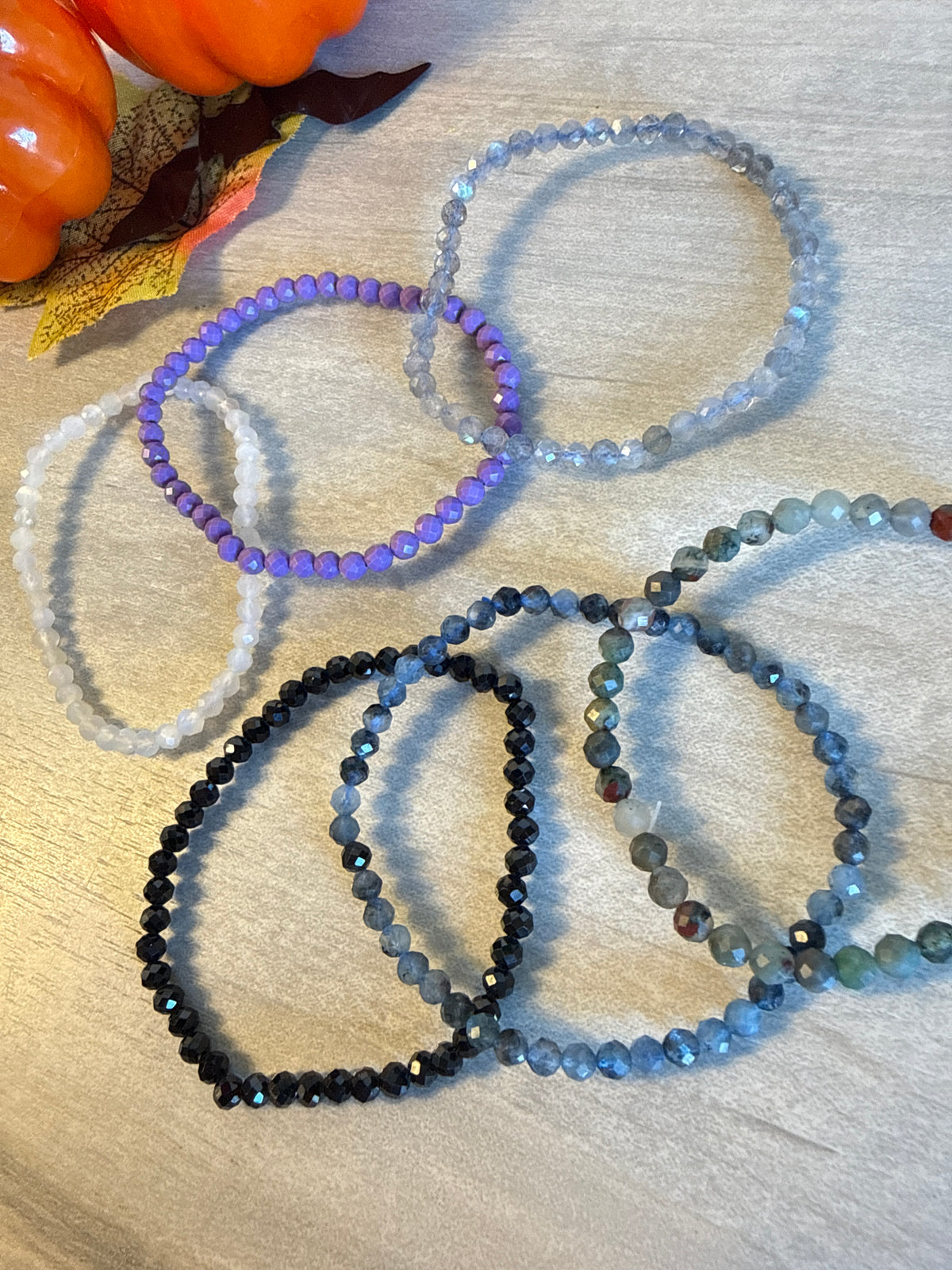 4mm Facet Bracelets