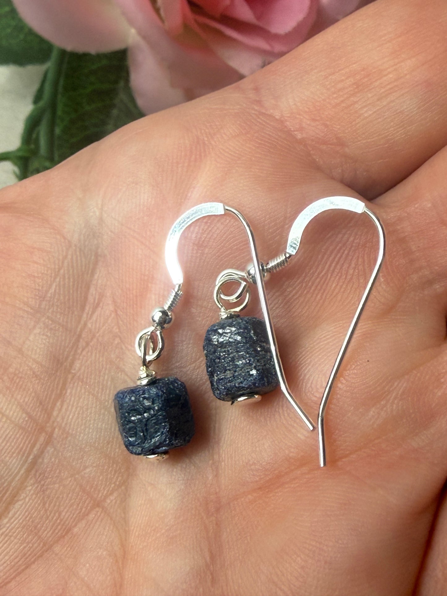 Handmade 925 Raw Wire Wrap Necklace & Earrings by Star Therap-ease
