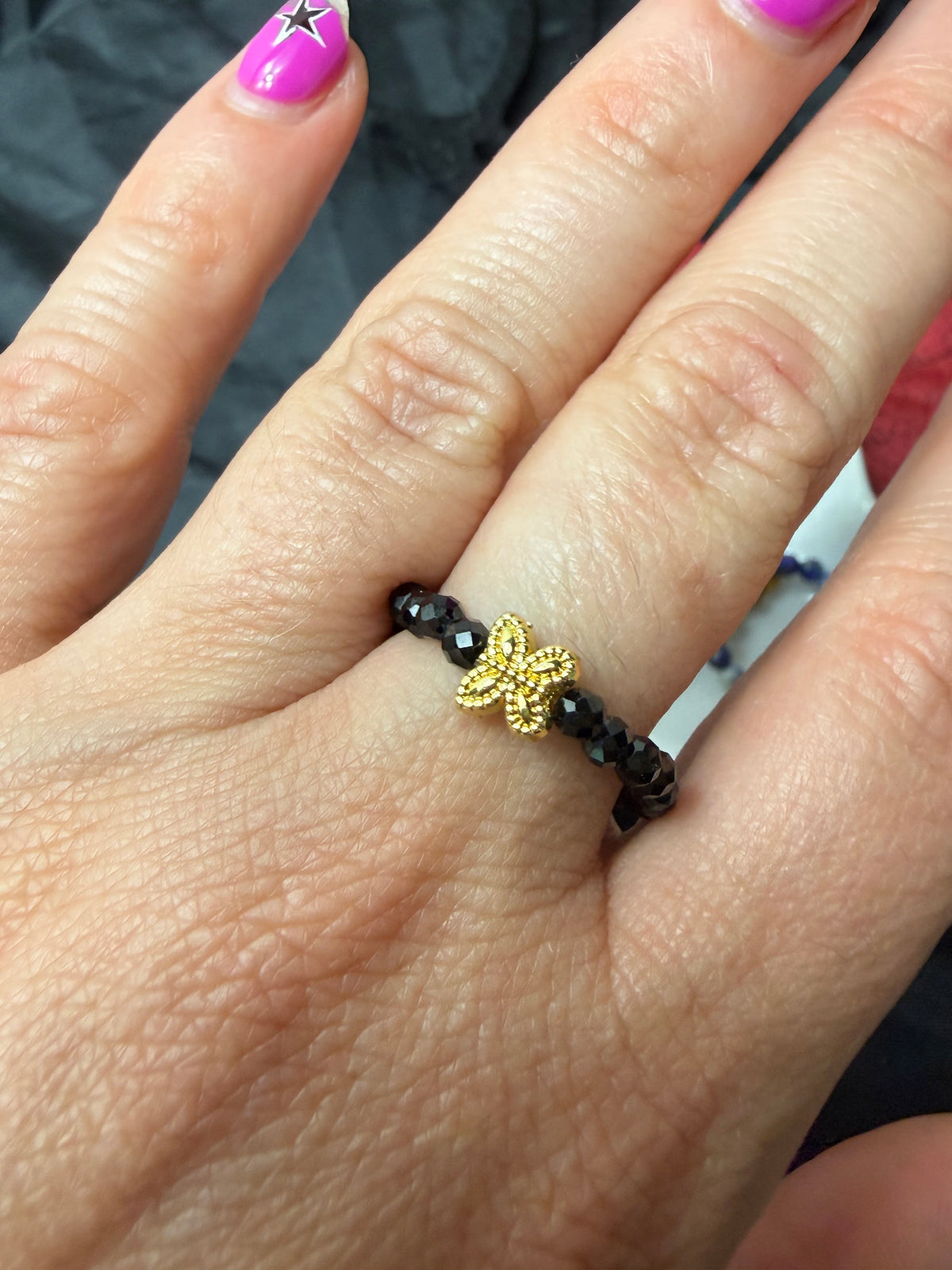 Stretchy Crystal Ring