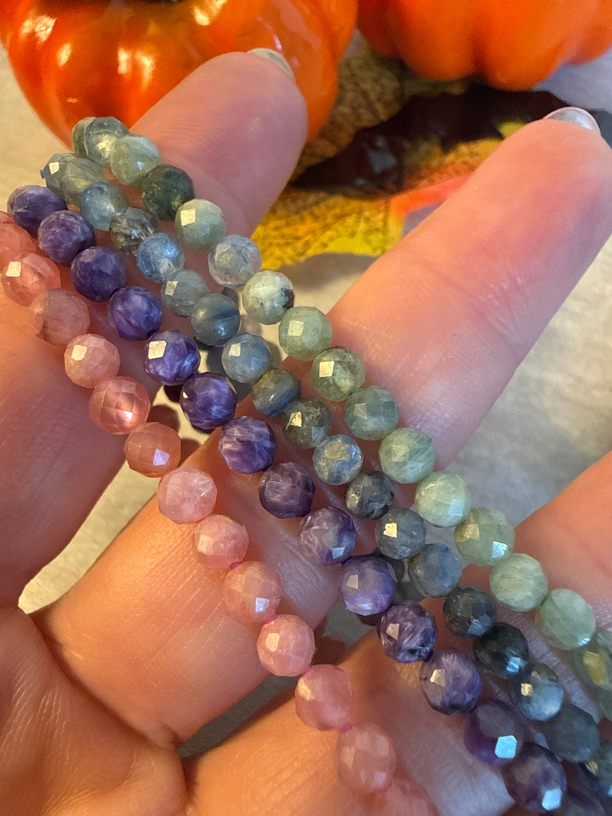 4mm Facet Bracelets