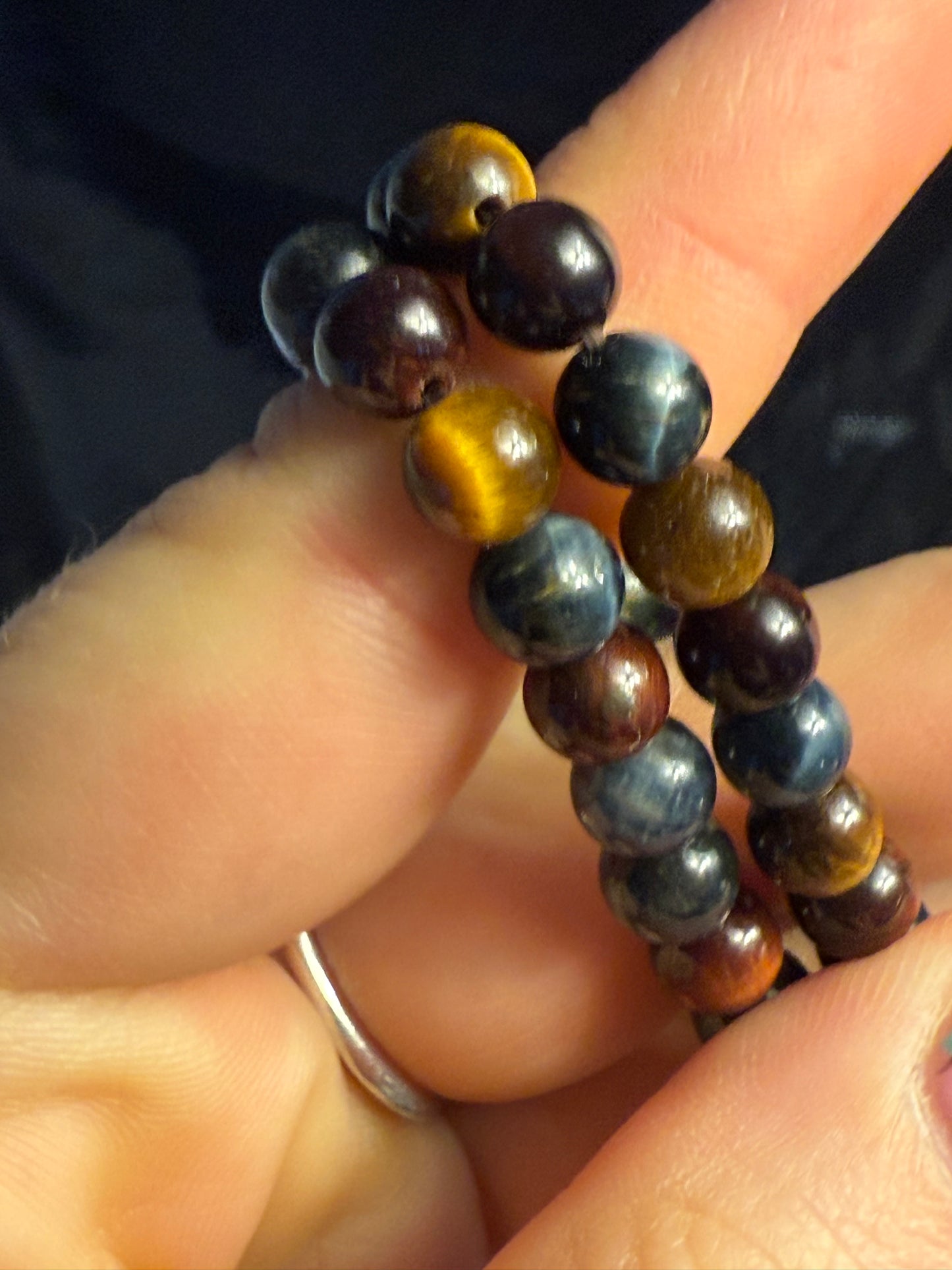 Tiger Eye Trio mix Bracelet