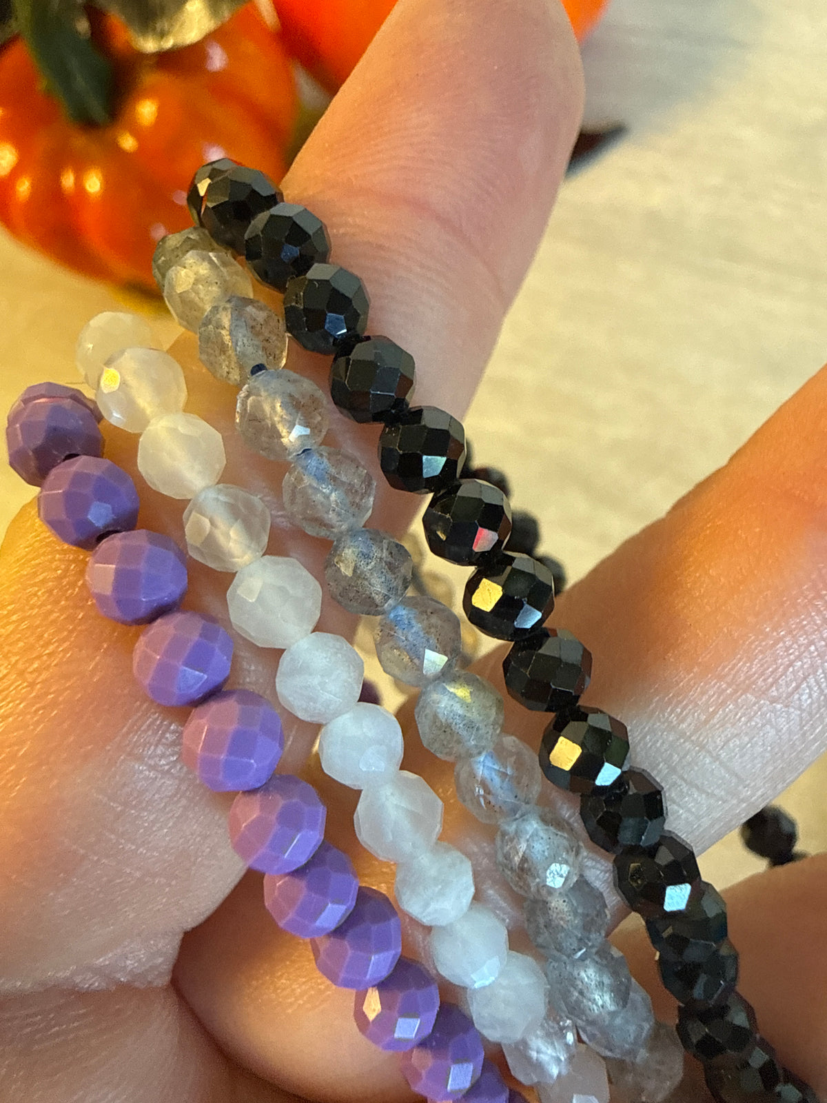 4mm Facet Bracelets