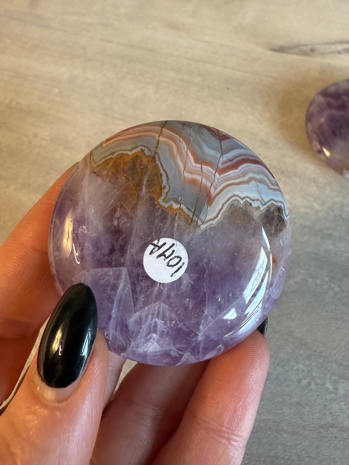 Amethyst Agate Palm