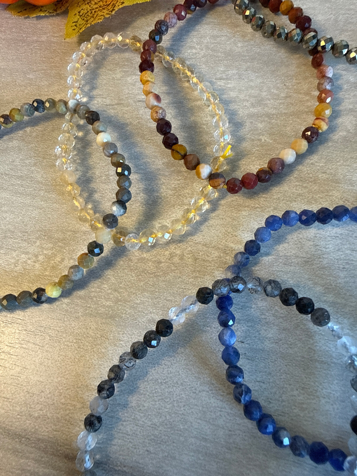 4mm Facet Bracelets