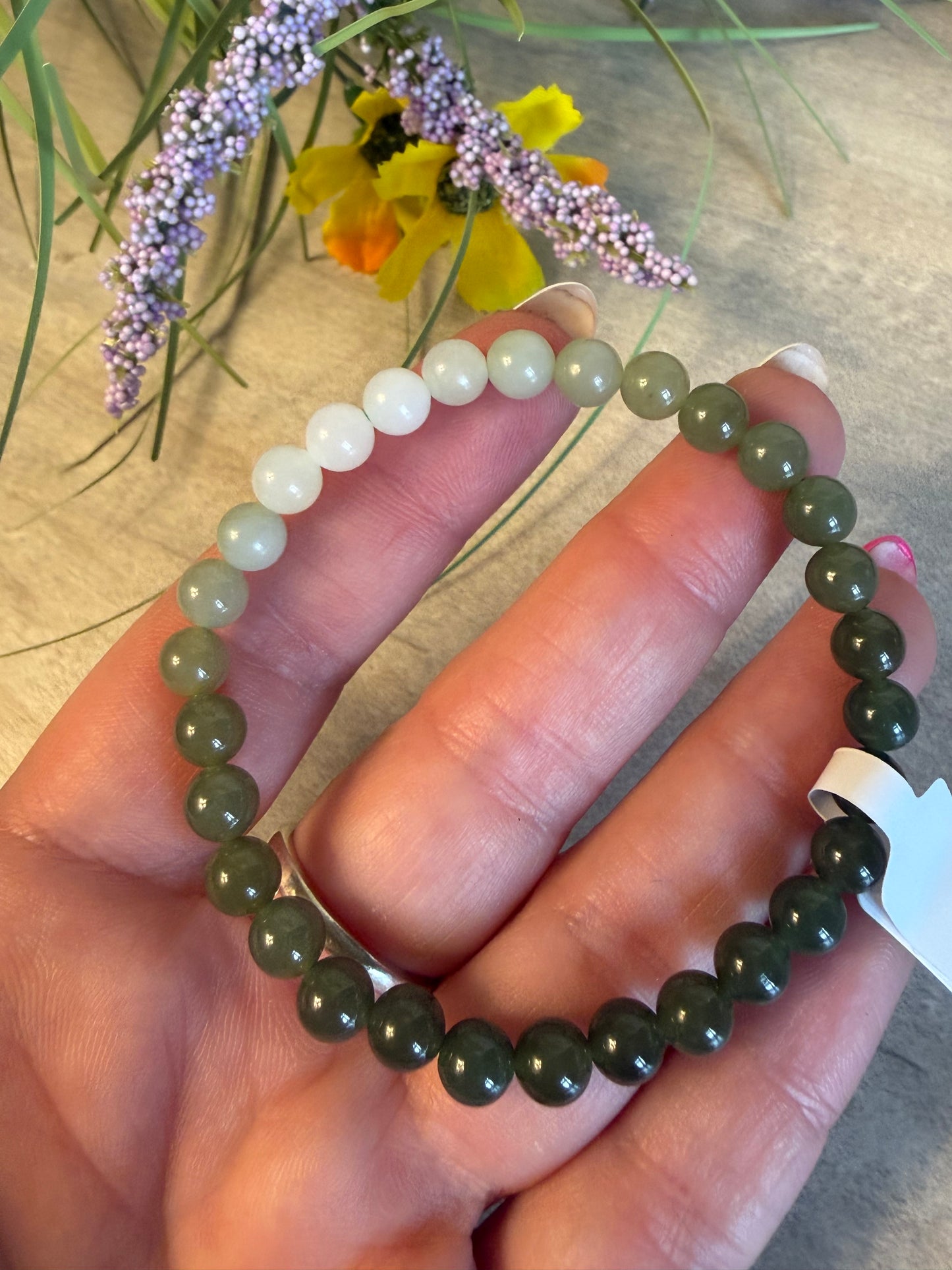 Ombré Jade Bracelet