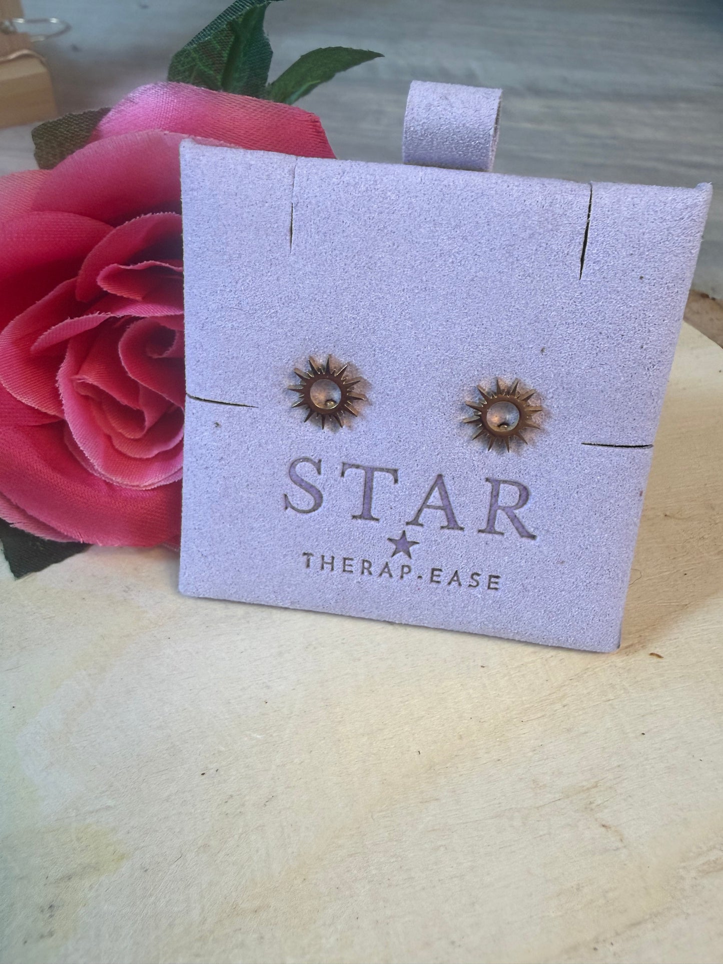 Celestia Sun Earrings Studs