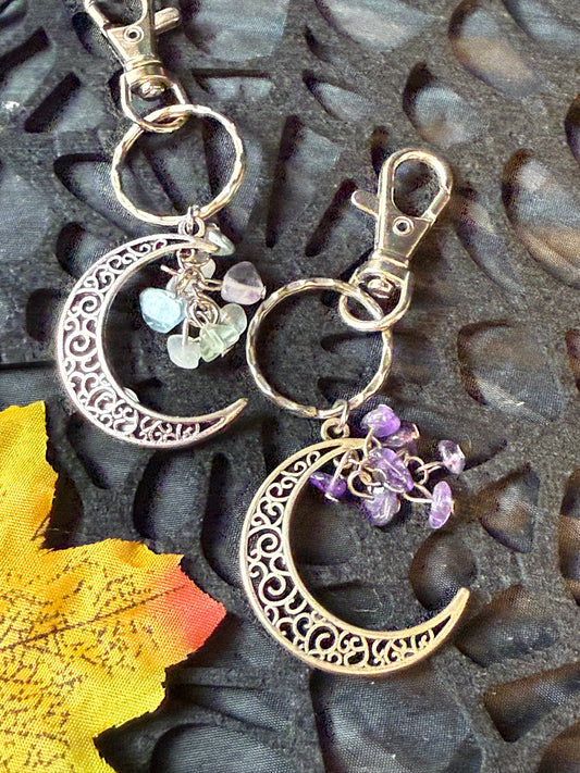Moon Keyring