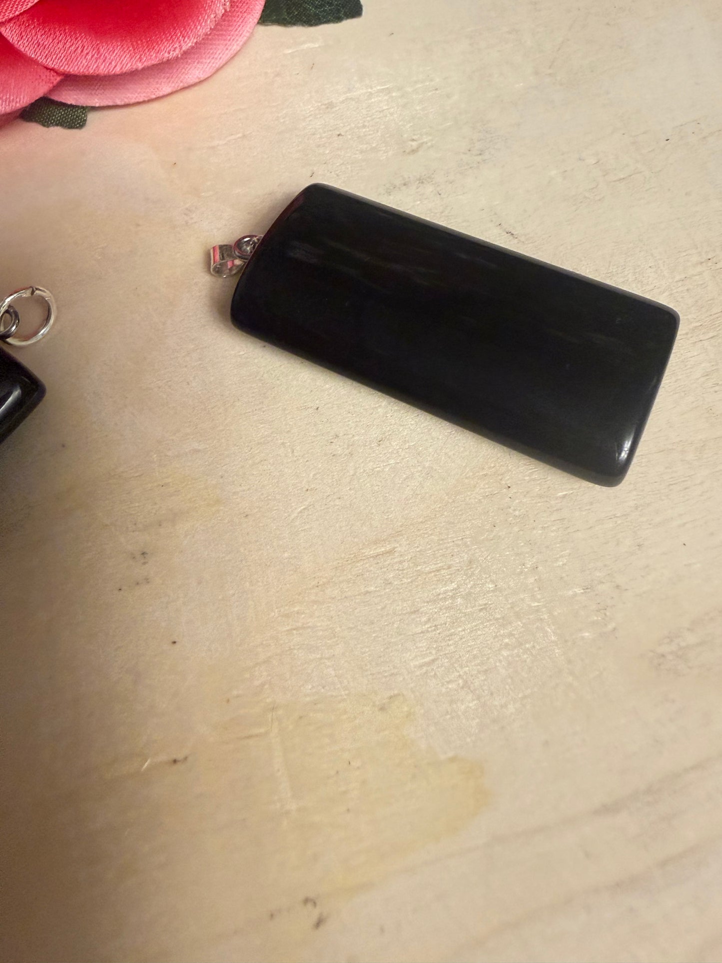 Obsidian Pendant - Father’s Day gift