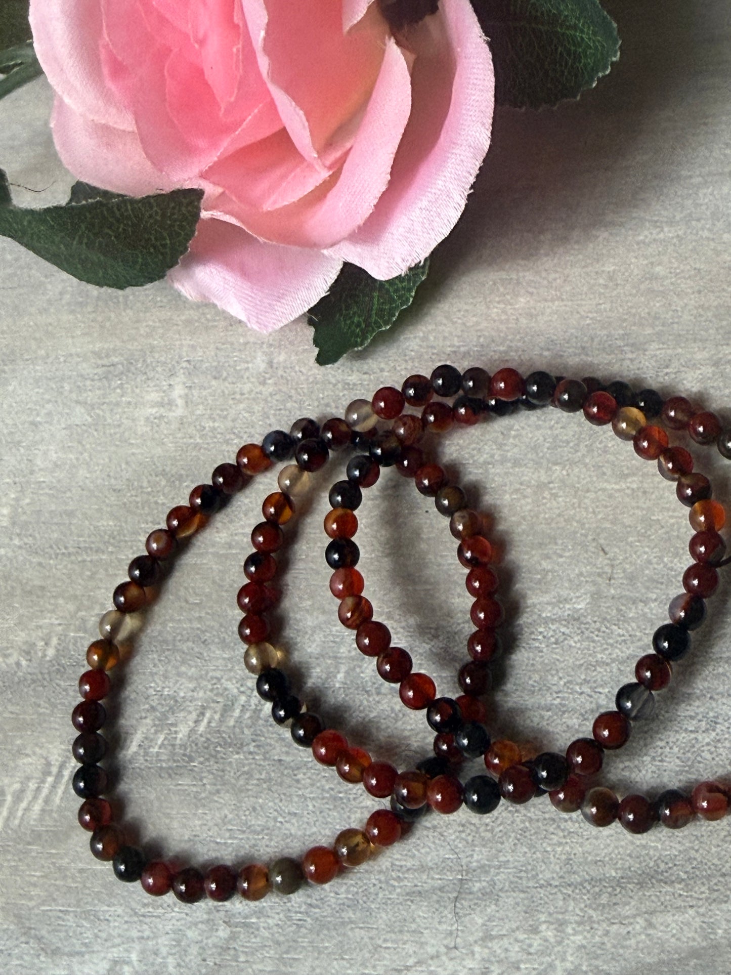 Sardonyx 4mm Bracelet