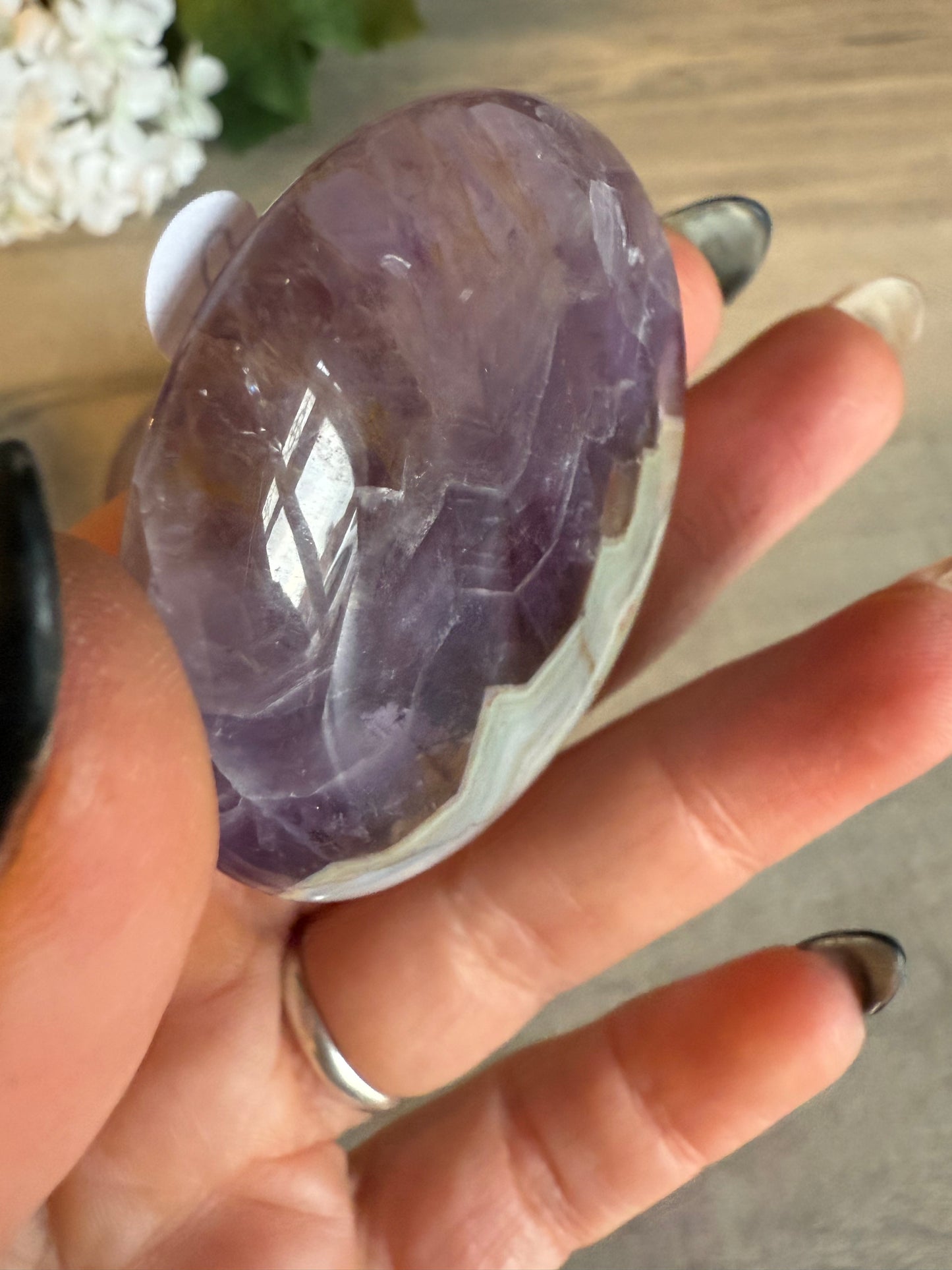 Amethyst Agate Palm