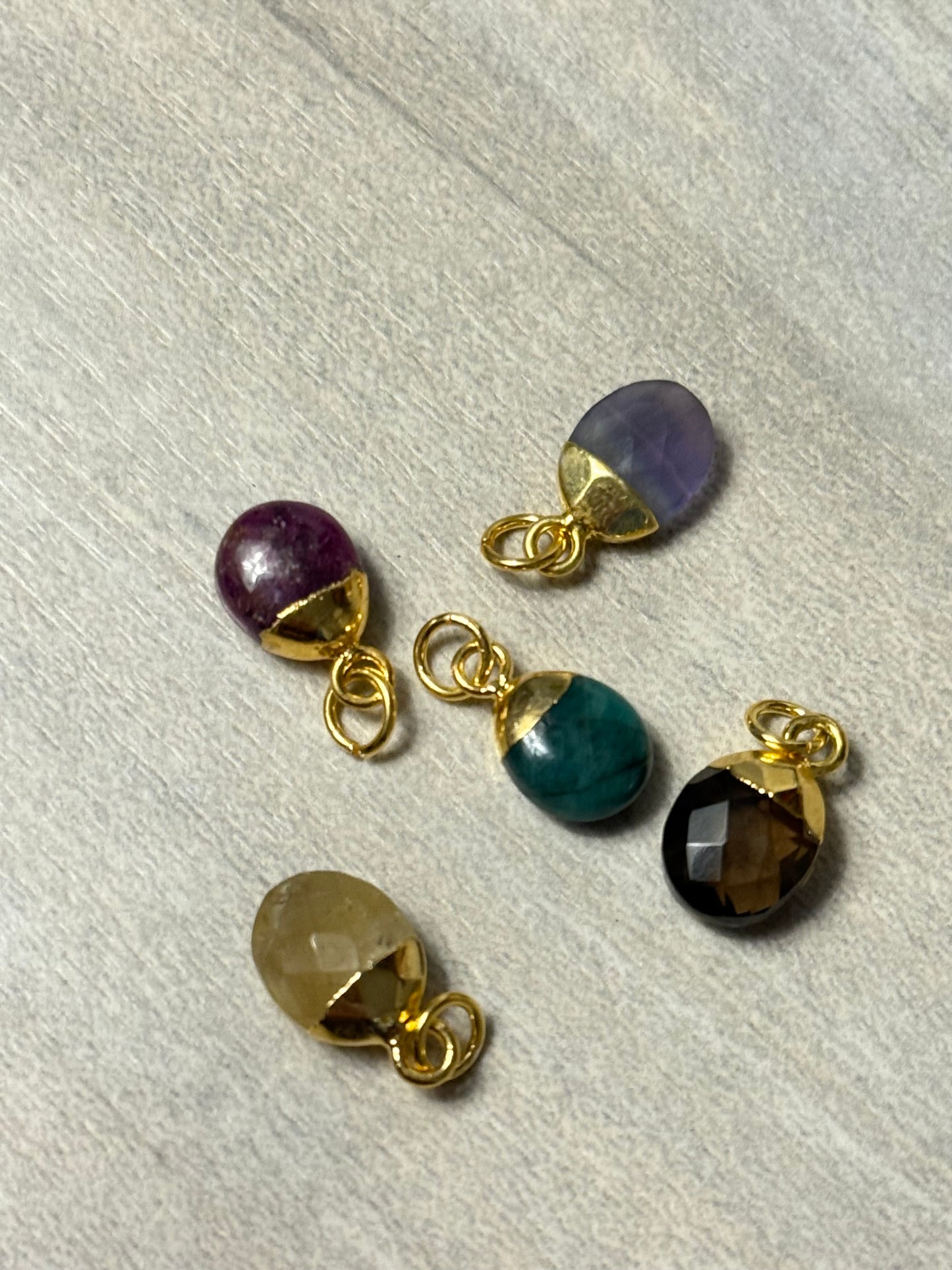 Dropper 18ct Gold Pendant