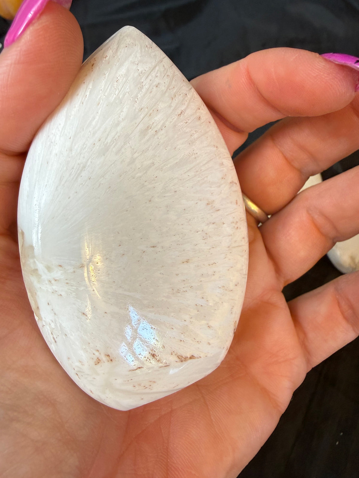 Scolecite Freeform Flame
